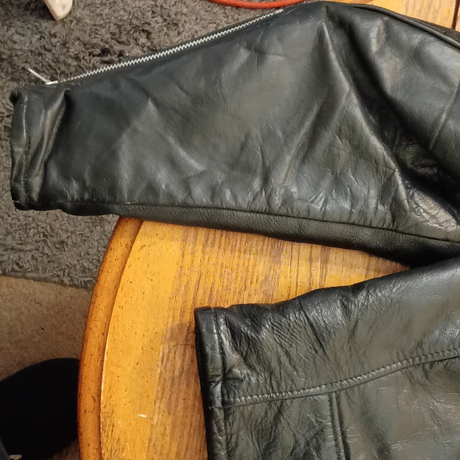 Beau Breed Genuine Leather Bikers Jacket 100% Authentic - Thumbnail 13