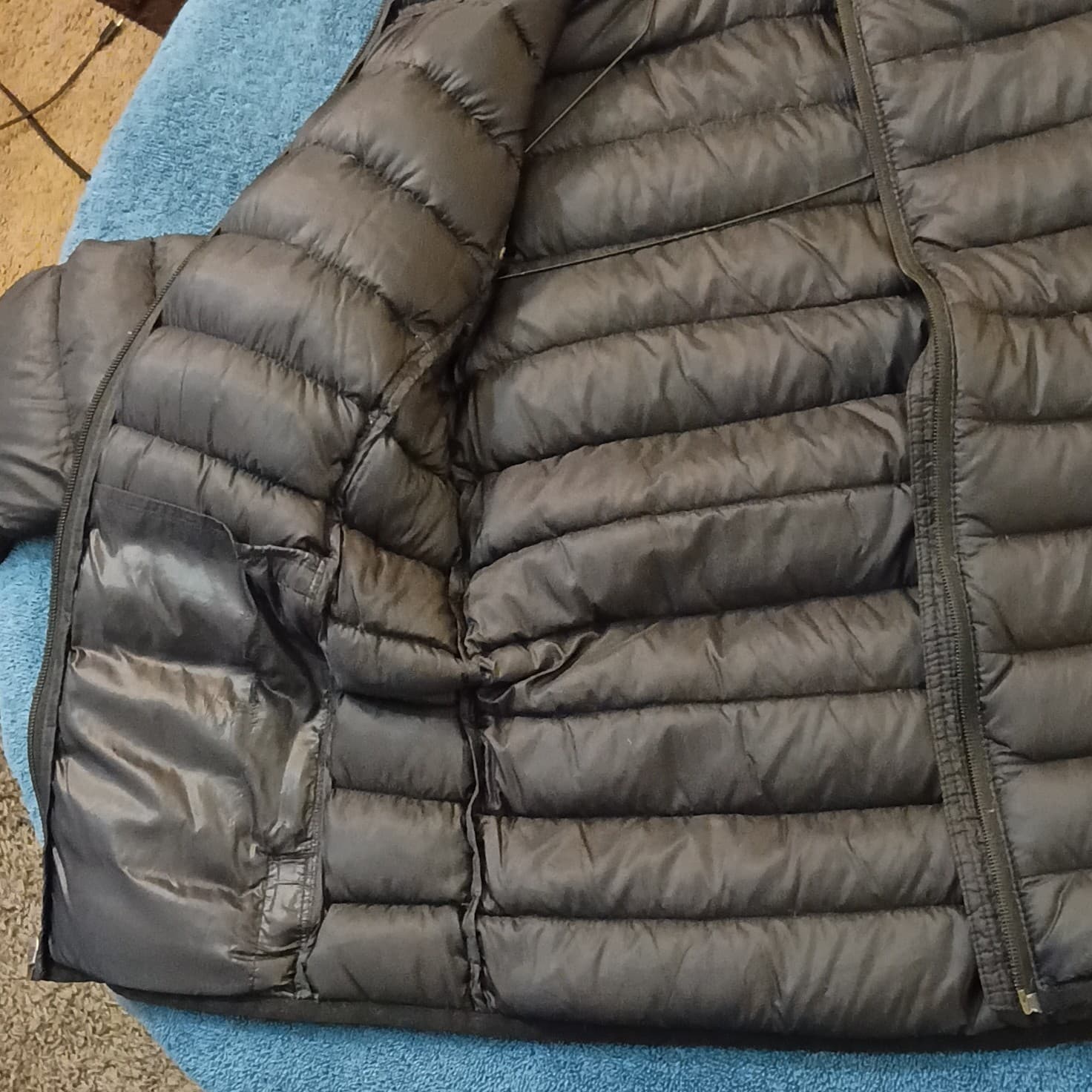 Cabelas Jacket Womens Large Black Puffer Duck Down Full Zip Coat Outdoors - Thumbnail 21