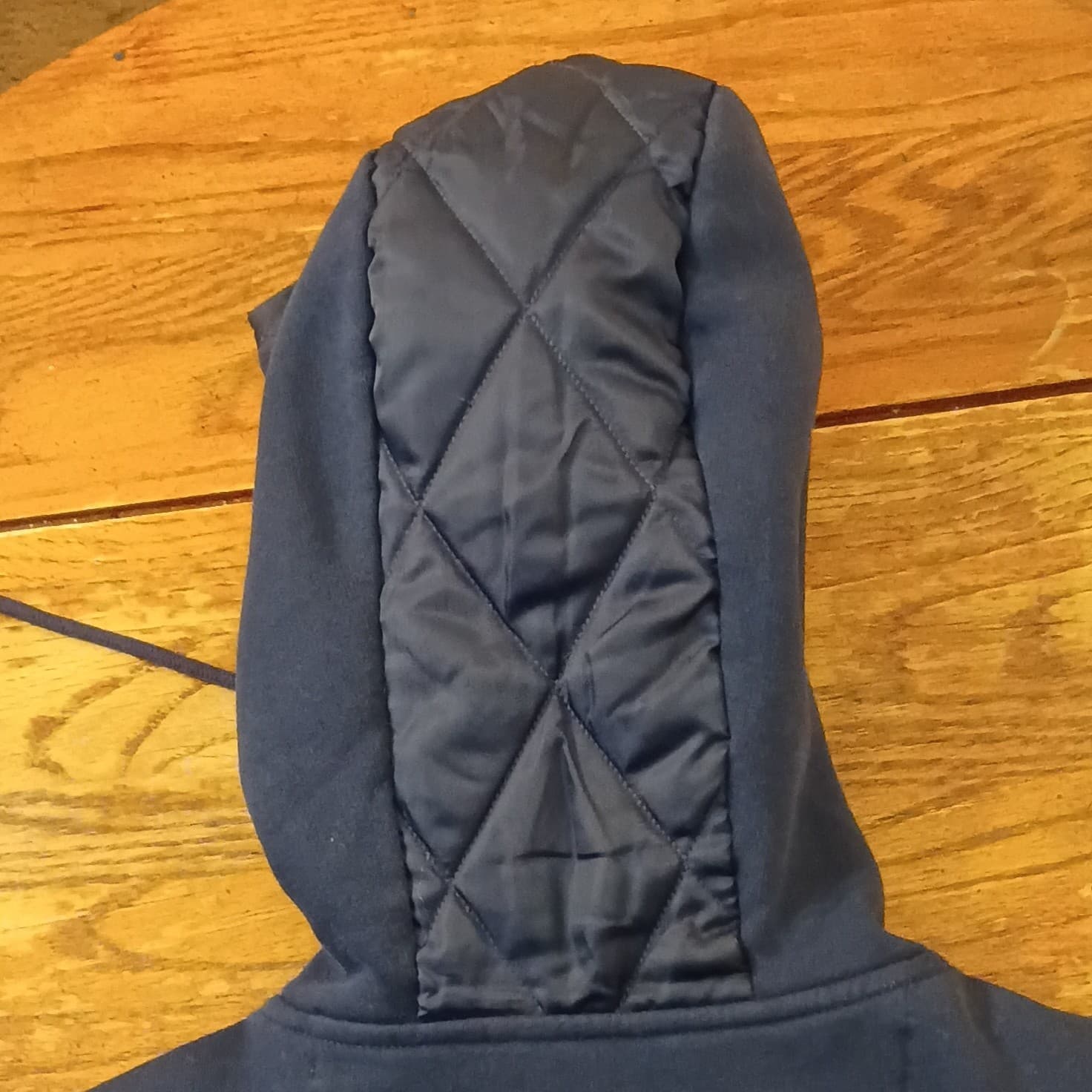 Michael Kors Fully Zip Hooded/Bubble Jacket Men's Size XL Navy Blue - Thumbnail 24