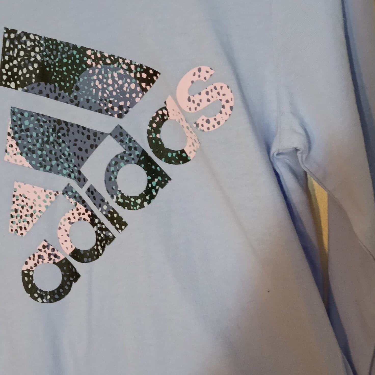 Adidas Long Sleeve Girls Size 4-t T-shirt Color Light Purple - Thumbnail 6