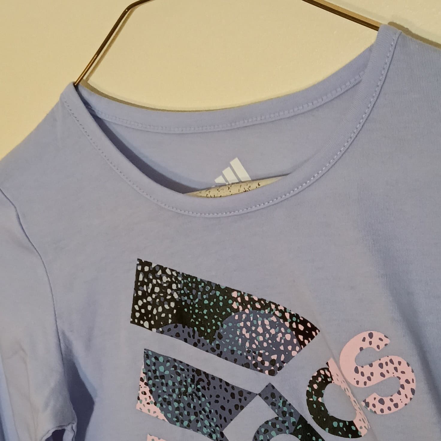 Adidas Long Sleeve Girls Size 4-t T-shirt Color Light Purple - Thumbnail 7
