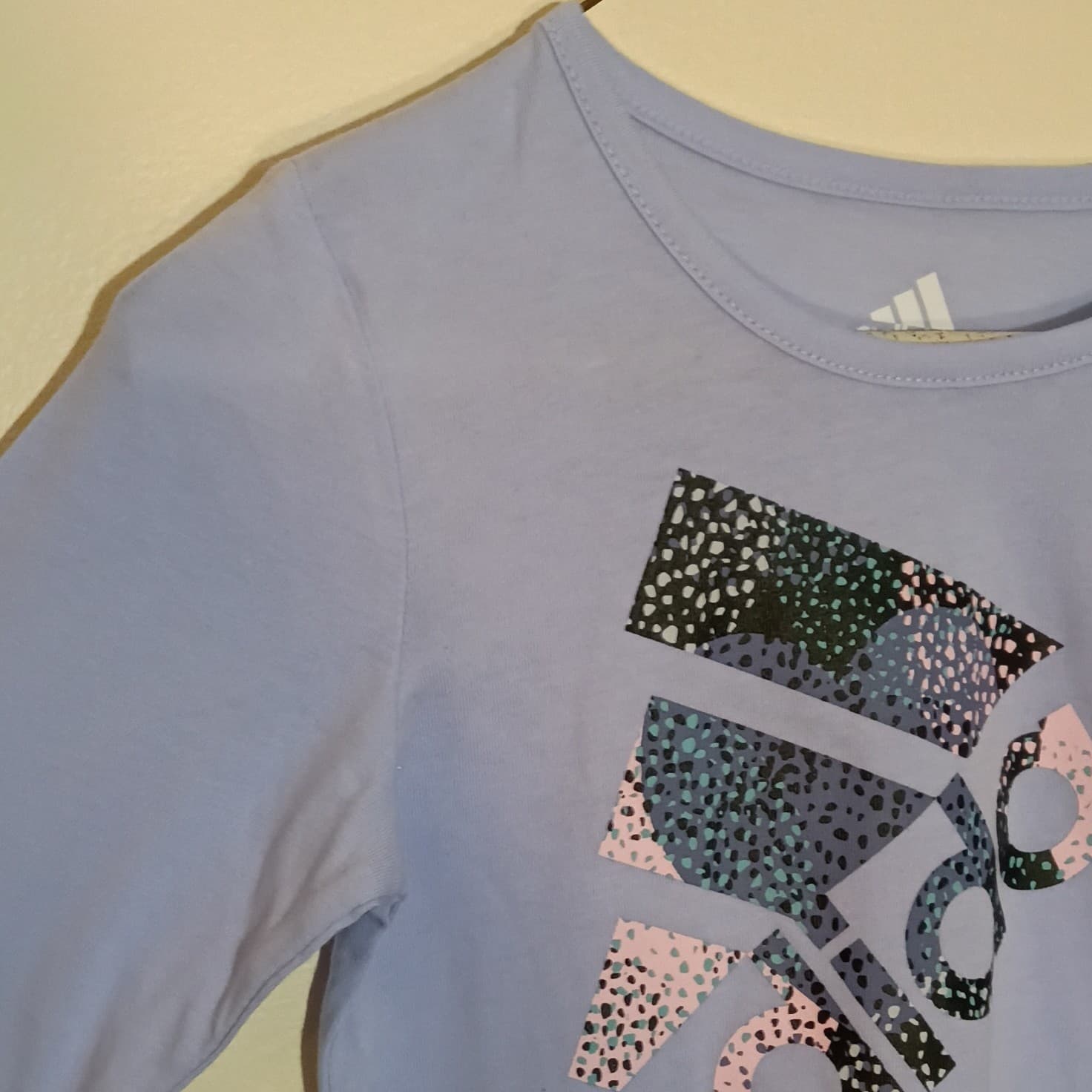 Adidas Long Sleeve Girls Size 4-t T-shirt Color Light Purple - Thumbnail 8