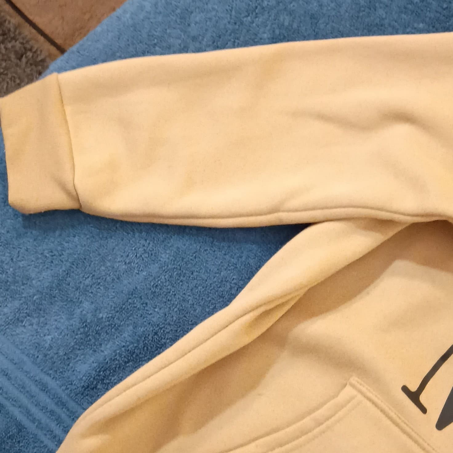 Manfinity Hoodie God's Got Me Logo Tan Colorway Men's Size Large - Thumbnail 13