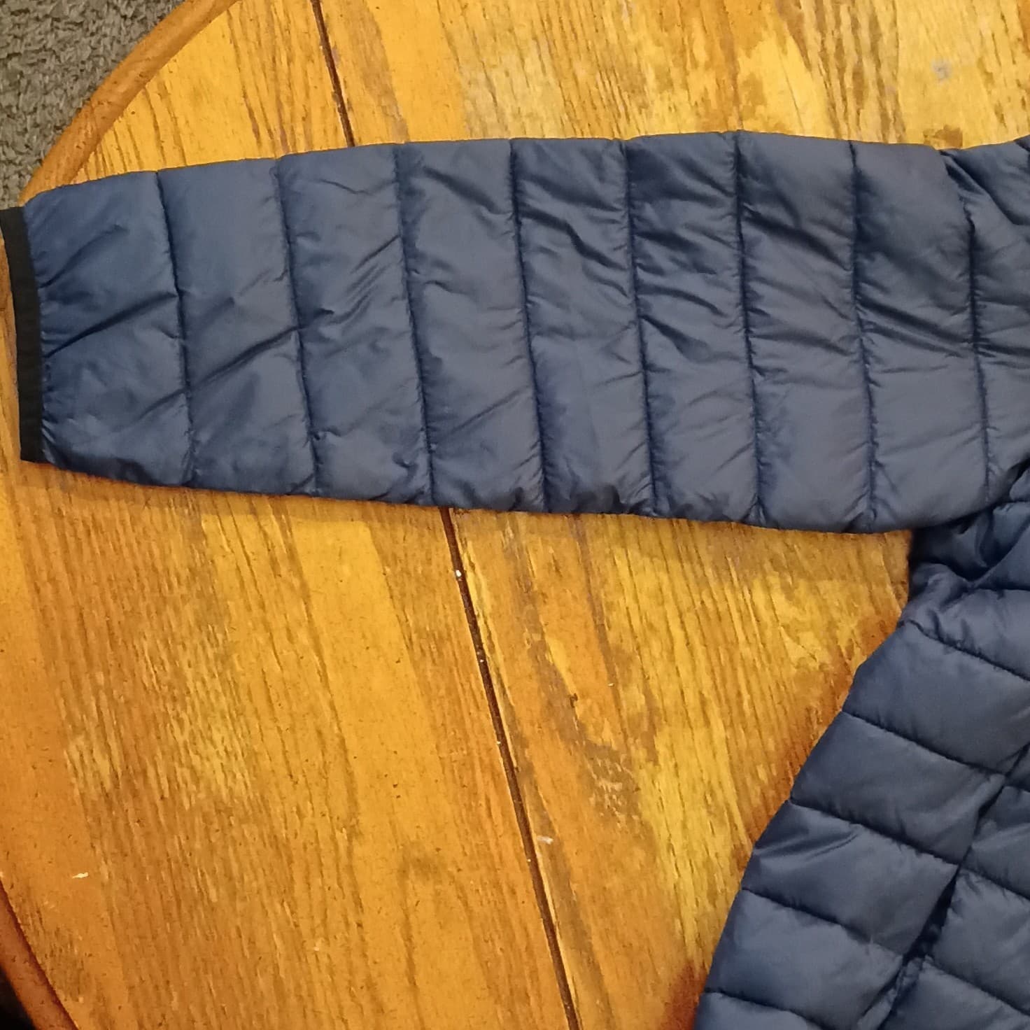 Boys Packable Puffer Jacket Navy Lightweight Gap Kids Primaloft Size Large - Thumbnail 10