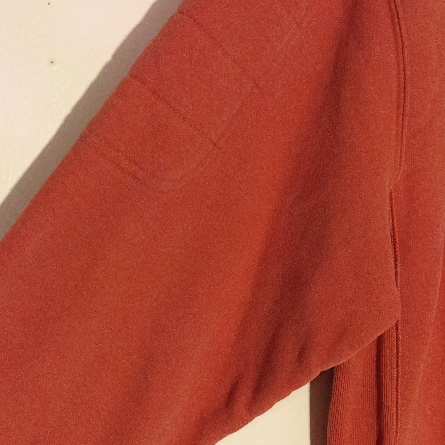 Champion Reverse Weave Sweatshirt Medium Rust Orange Embroidered Logo - Thumbnail 9