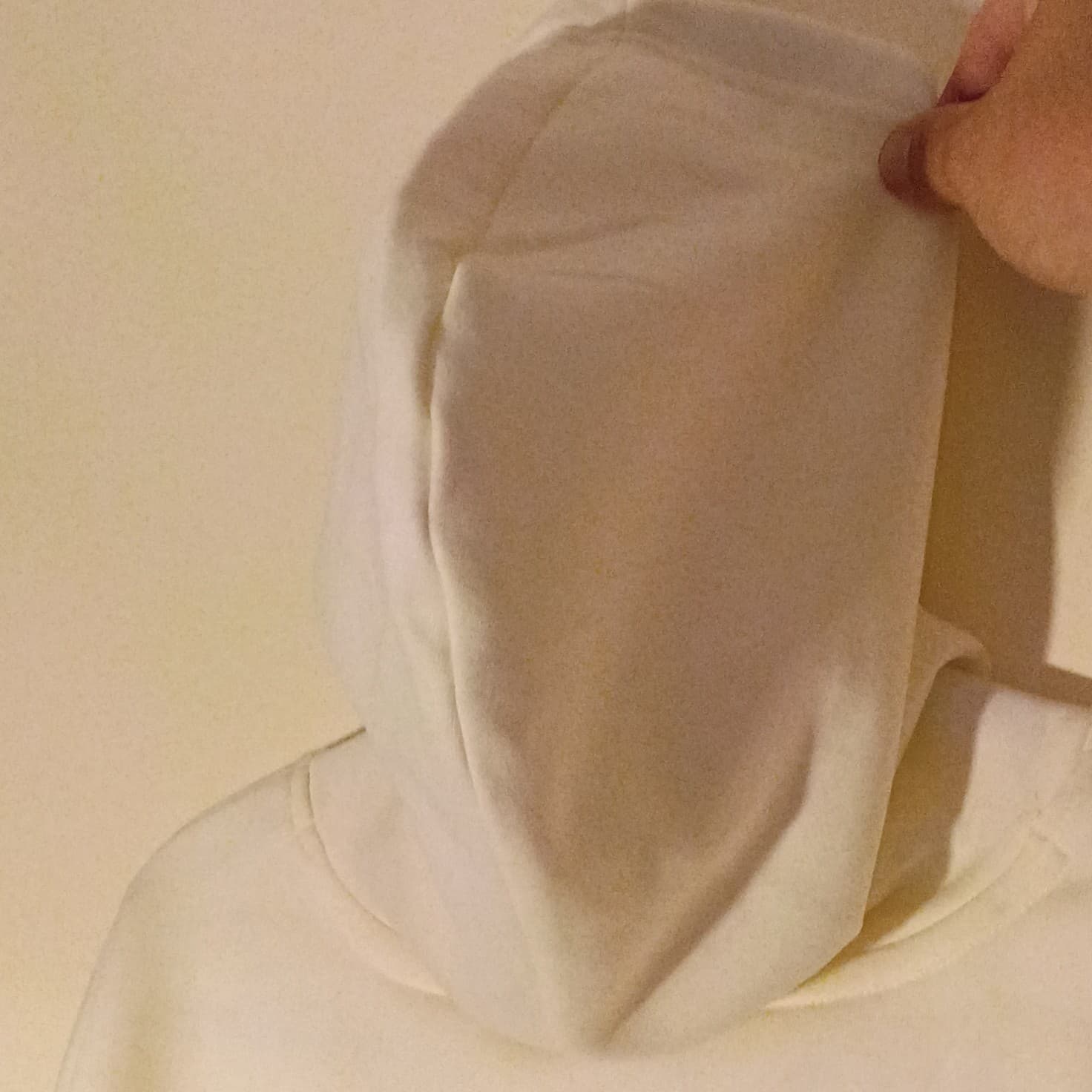 Essentials Men's White Full Zip Hoodie Long Sleeve Sweatshirt Size L - Thumbnail 15