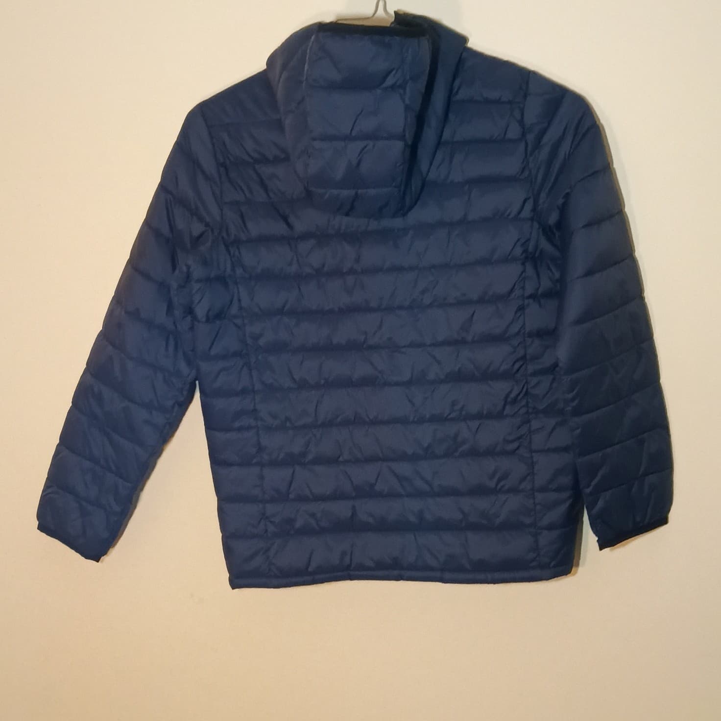 Boys Packable Puffer Jacket Navy Lightweight Gap Kids Primaloft Size Large - Thumbnail 2