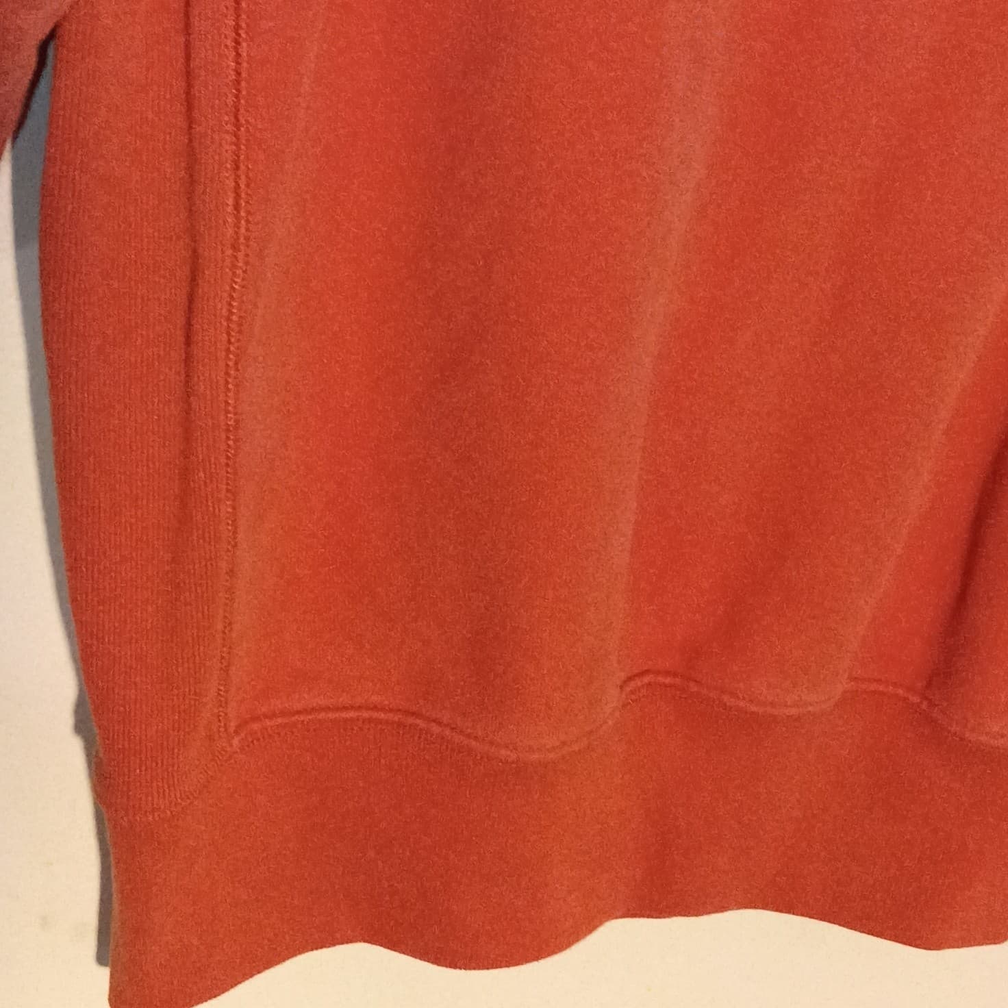 Champion Reverse Weave Sweatshirt Medium Rust Orange Embroidered Logo - Thumbnail 11