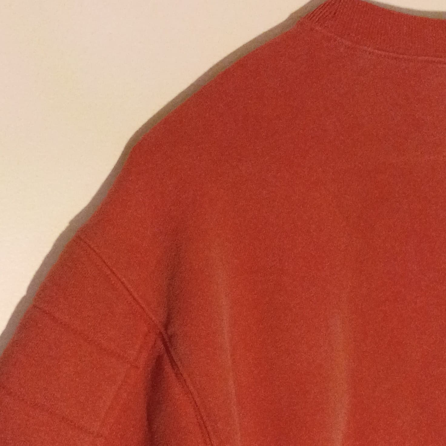 Champion Reverse Weave Sweatshirt Medium Rust Orange Embroidered Logo - Thumbnail 19