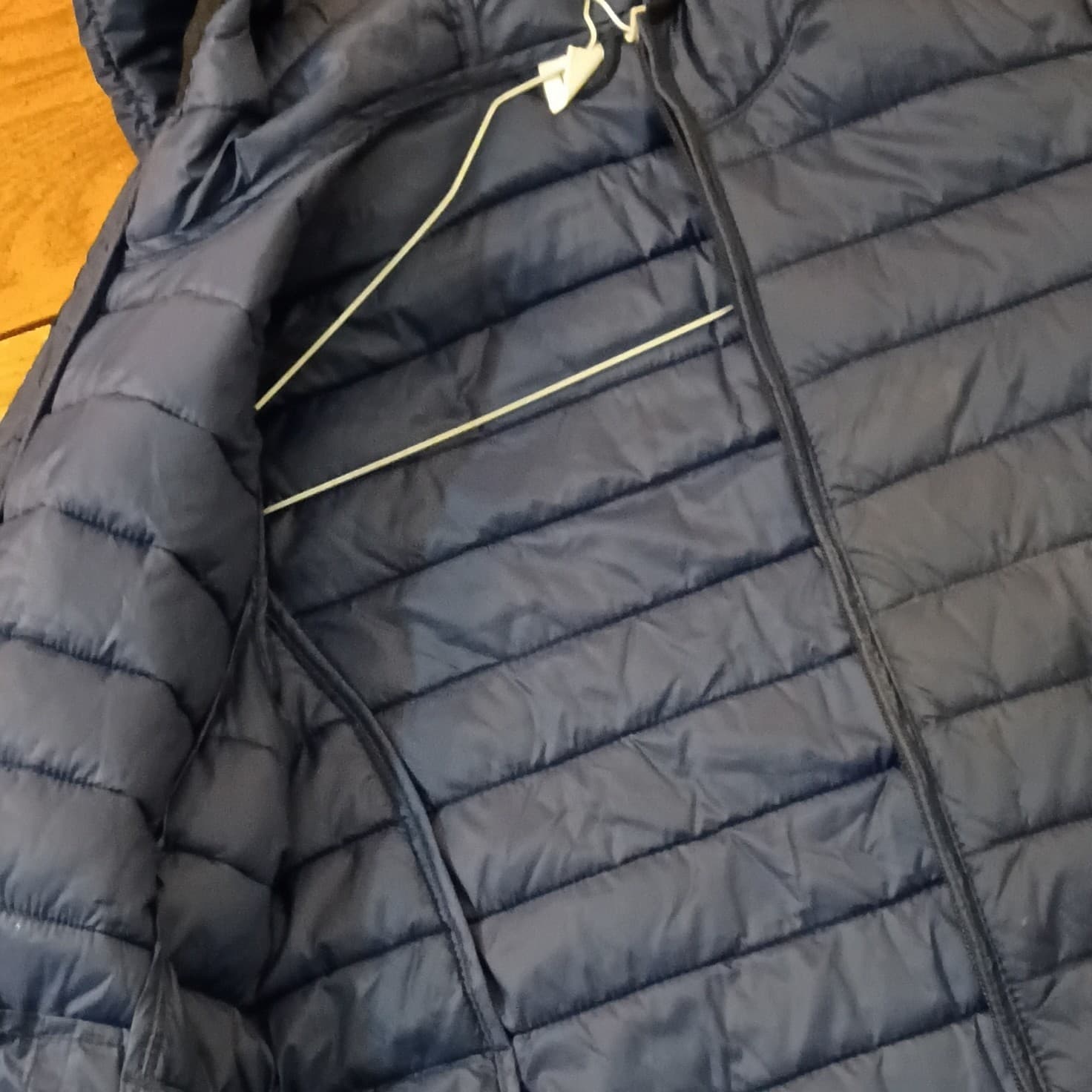 Boys Packable Puffer Jacket Navy Lightweight Gap Kids Primaloft Size Large - Thumbnail 22