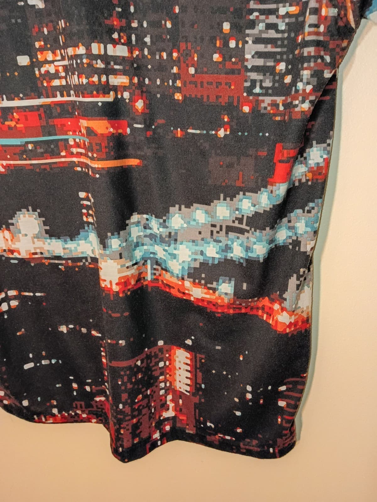 Studio 23 Concept Mens City Graphic Print Crew Neck Short Sleeve T-Shirt L - Thumbnail 9