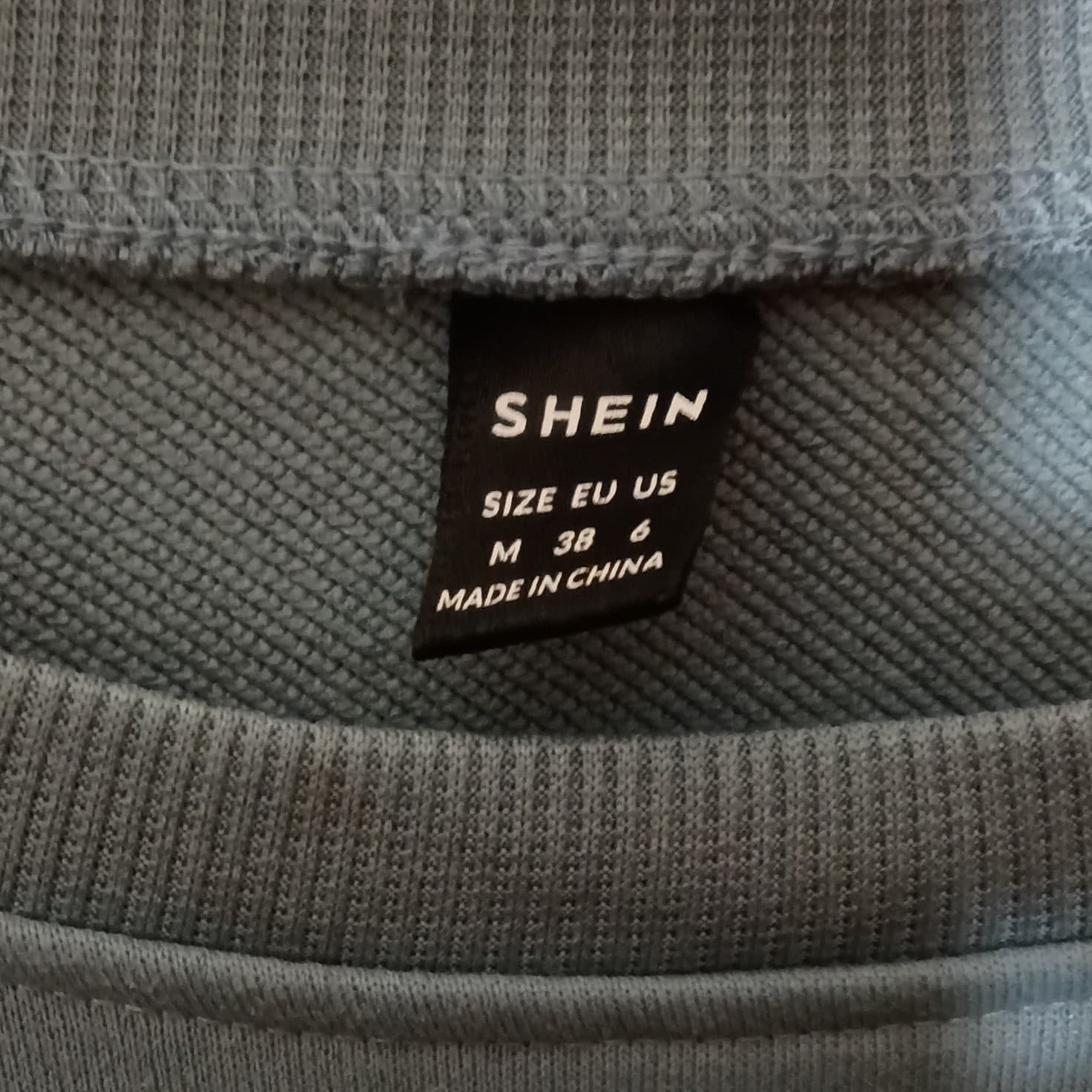 SHEIN Men's Size M Gray Crewneck Graphic Print Long Sleeve Pullover Sweatshirt - Thumbnail 2