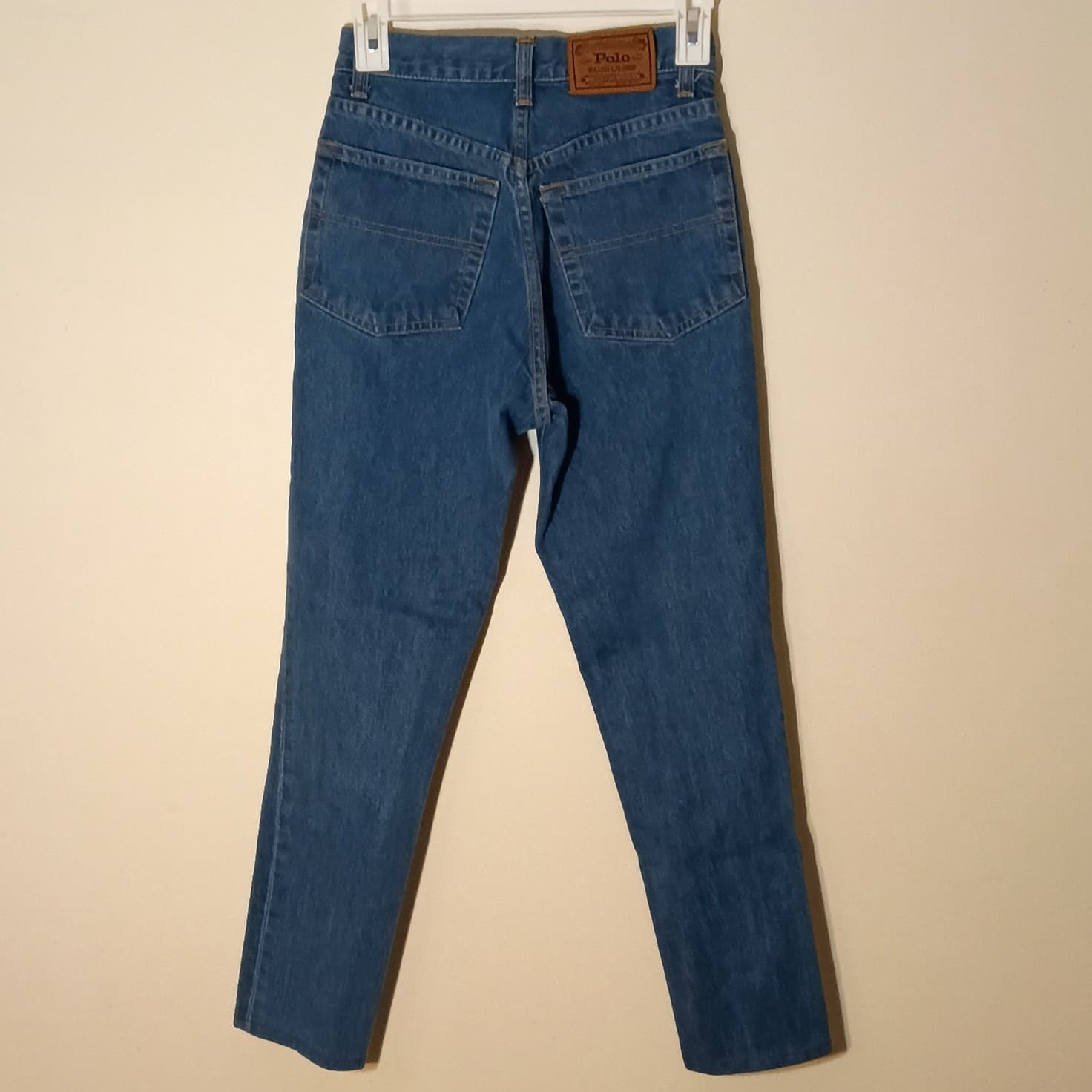 Polo Ralph Lauren women's denim skinny jeans Union made size 26 - Thumbnail 2