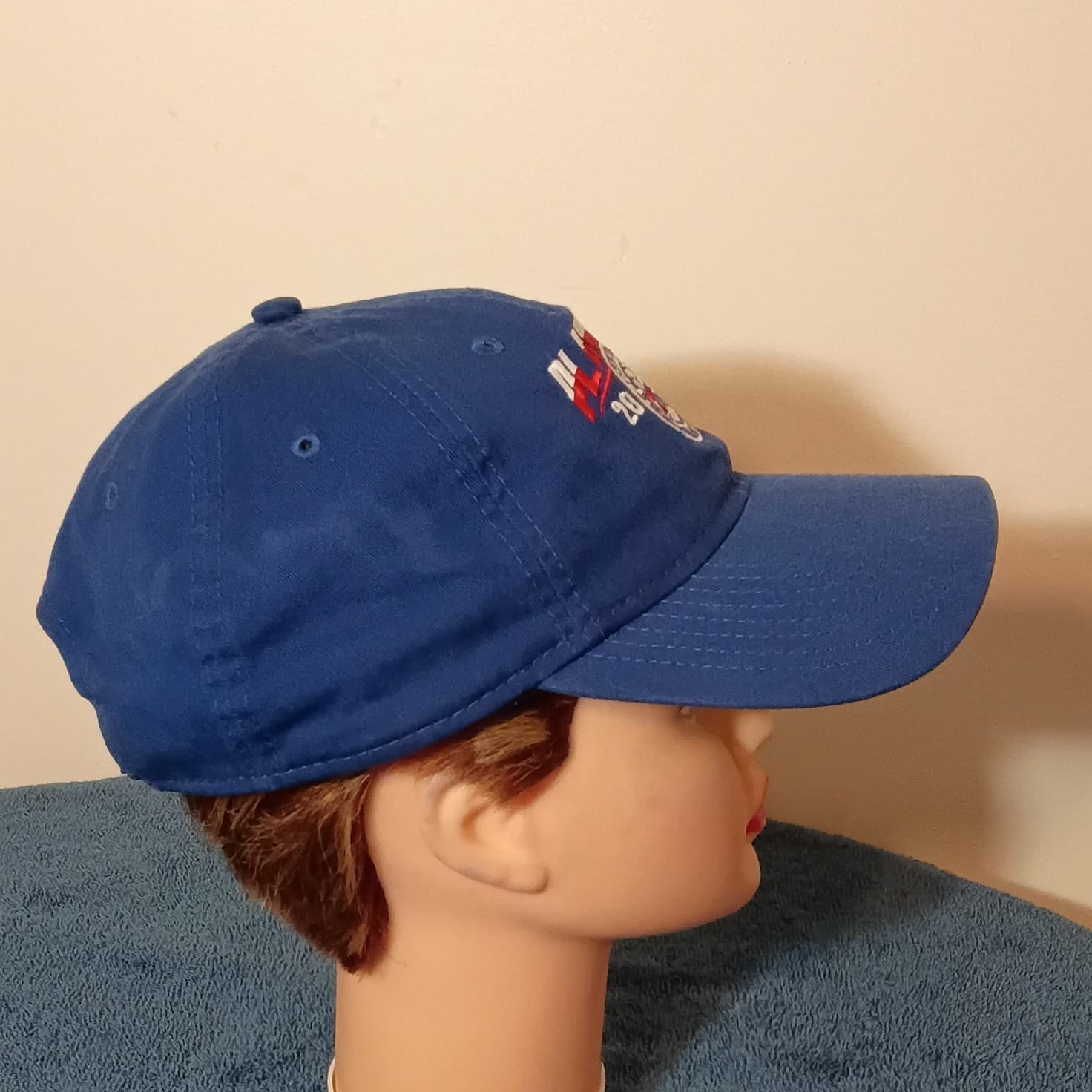 New Era 9TWENTY Philadelphia 76ers NBA Basketball Adjustable Hat Cap Blue - Thumbnail 3