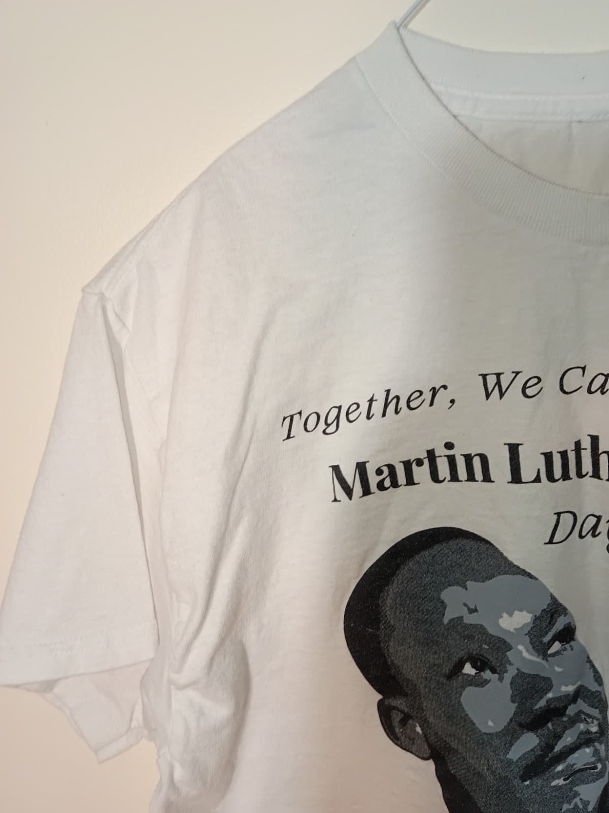 Martin Luther King T-shirt Size Medium Color White - Thumbnail 5