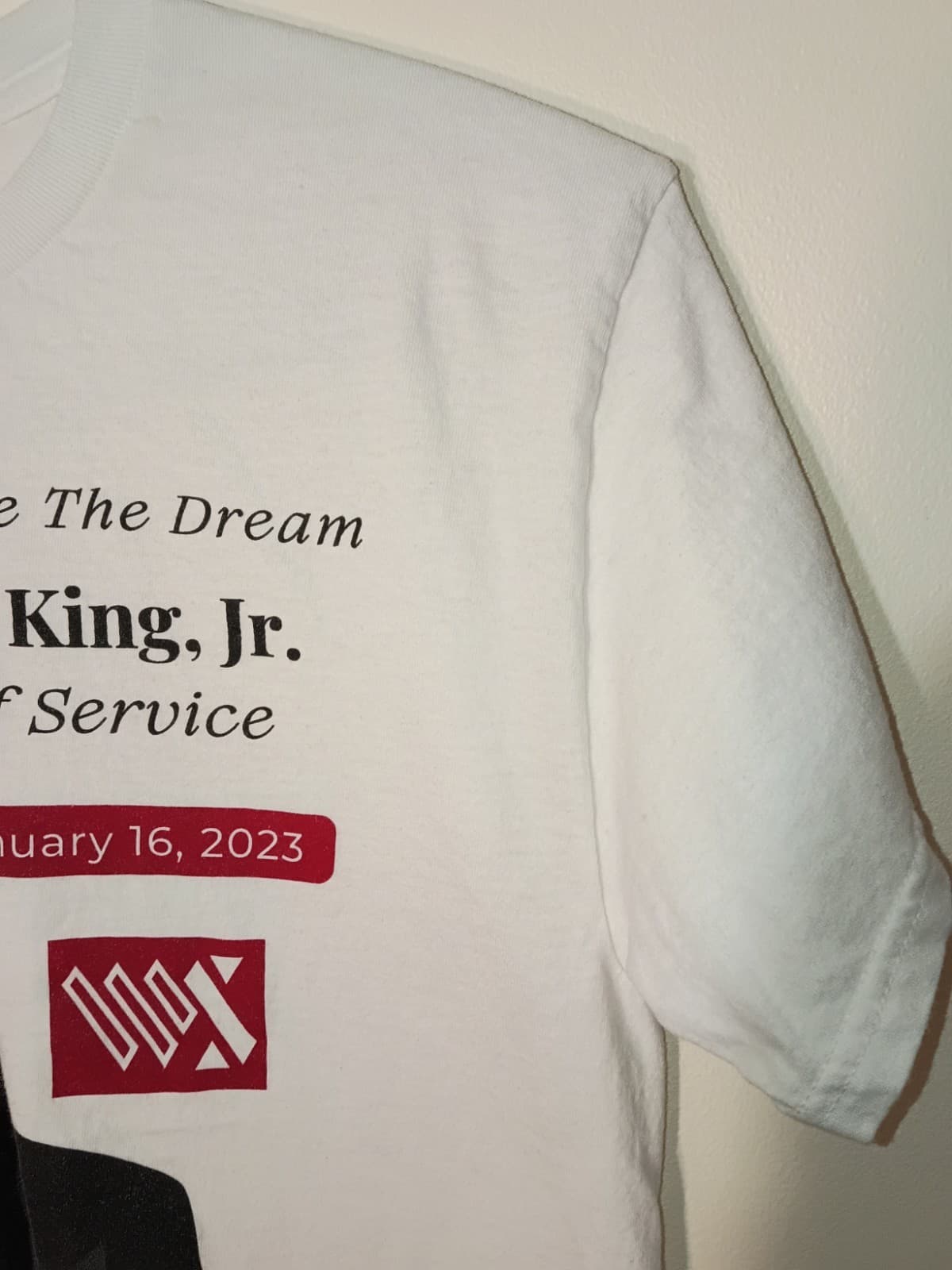 Martin Luther King T-shirt Size Medium Color White - Thumbnail 2