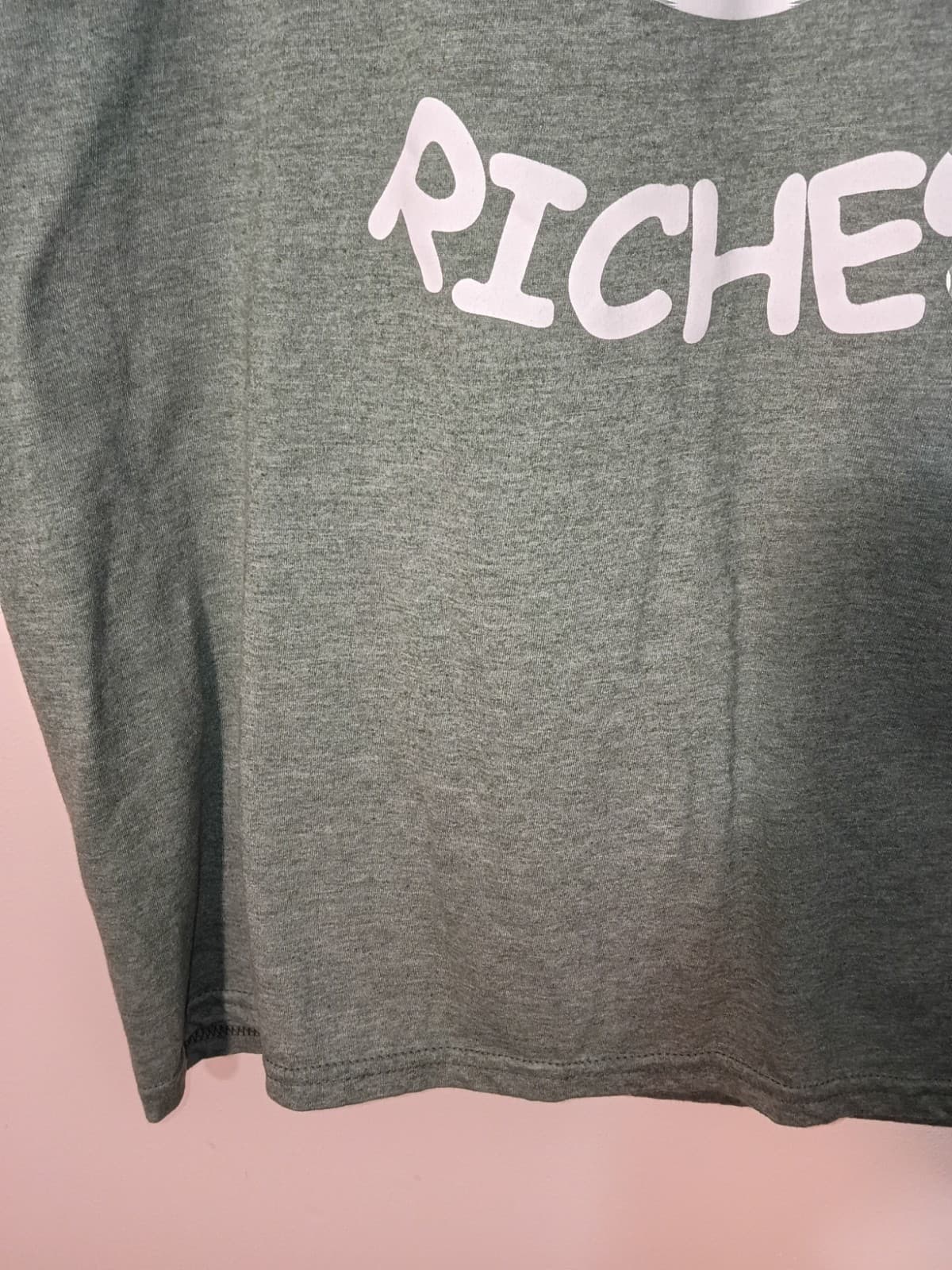Green RAGS 2 RICHES Volunteer Graphic Print Crew Neck Short Sleeve T-Shirt - Thumbnail 4