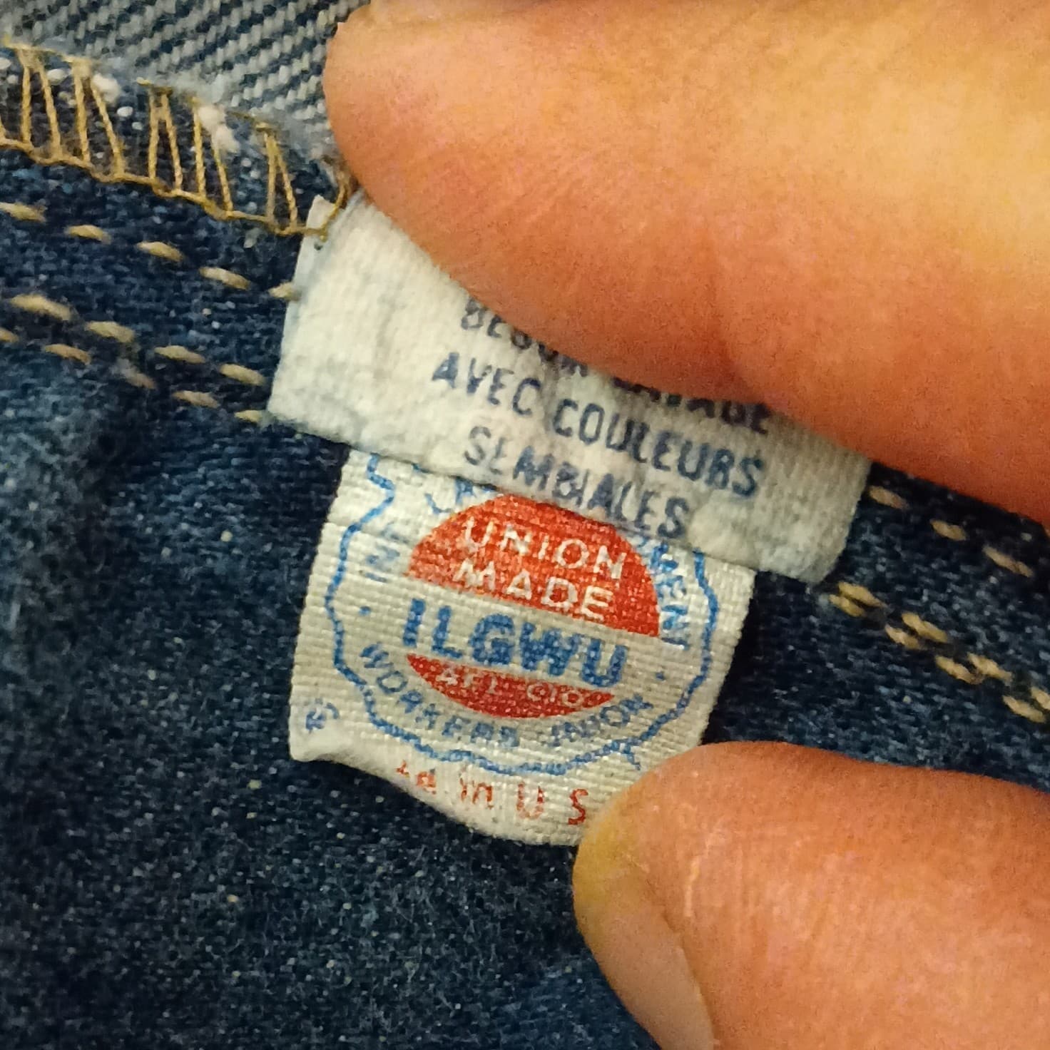 Polo Ralph Lauren women's denim skinny jeans Union made size 26 - Thumbnail 14