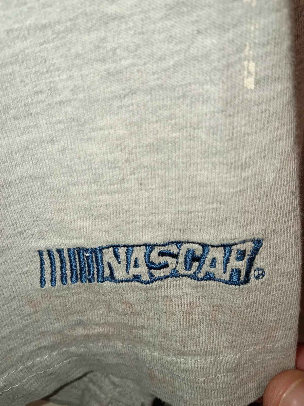 vintage Chase Authentics Jeff Gordon 24 NASCAR Gray T-Shirt, Size XL - Thumbnail 4