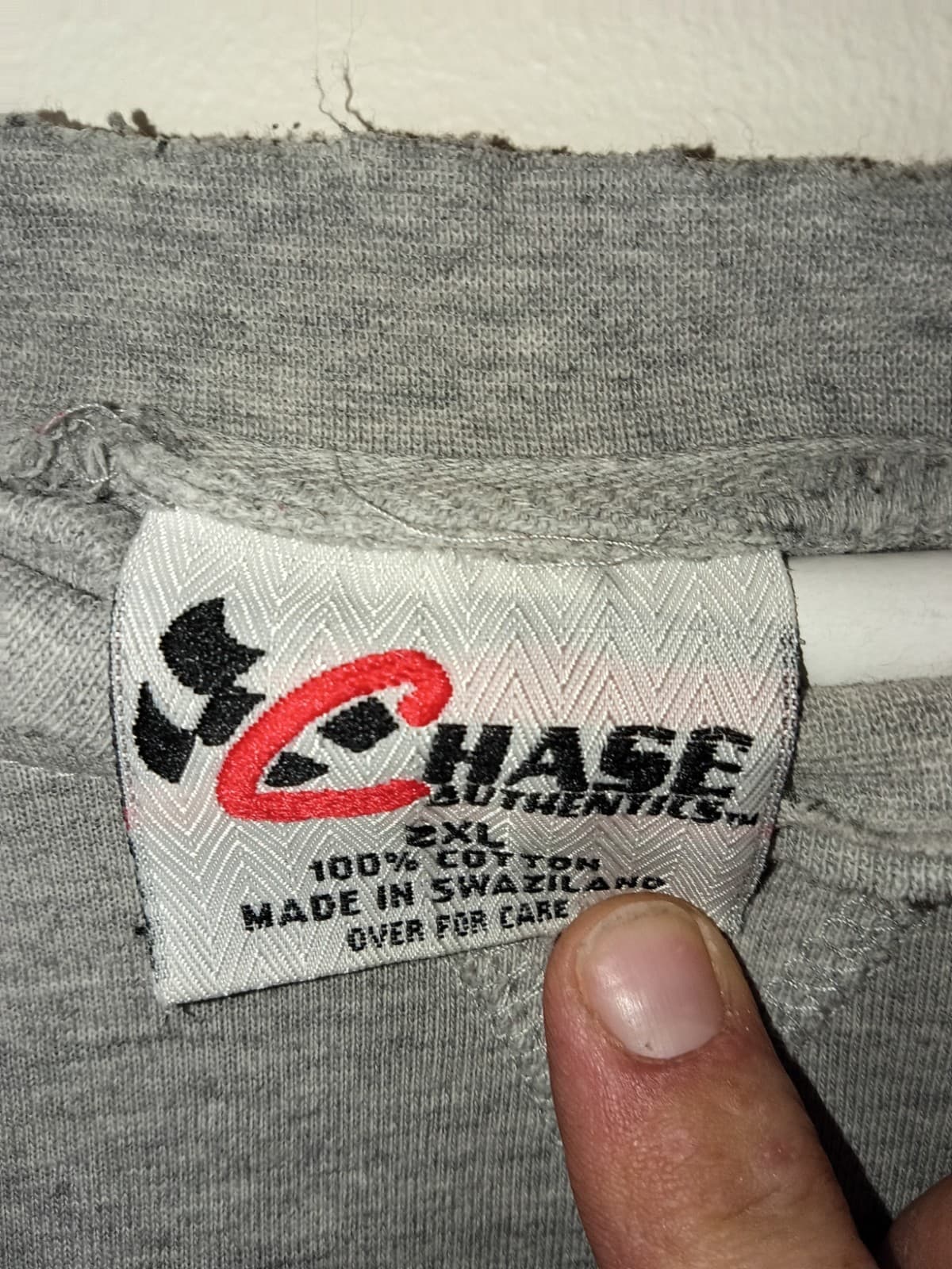 vintage Chase Authentics Jeff Gordon 24 NASCAR Gray T-Shirt, Size XL - Thumbnail 5