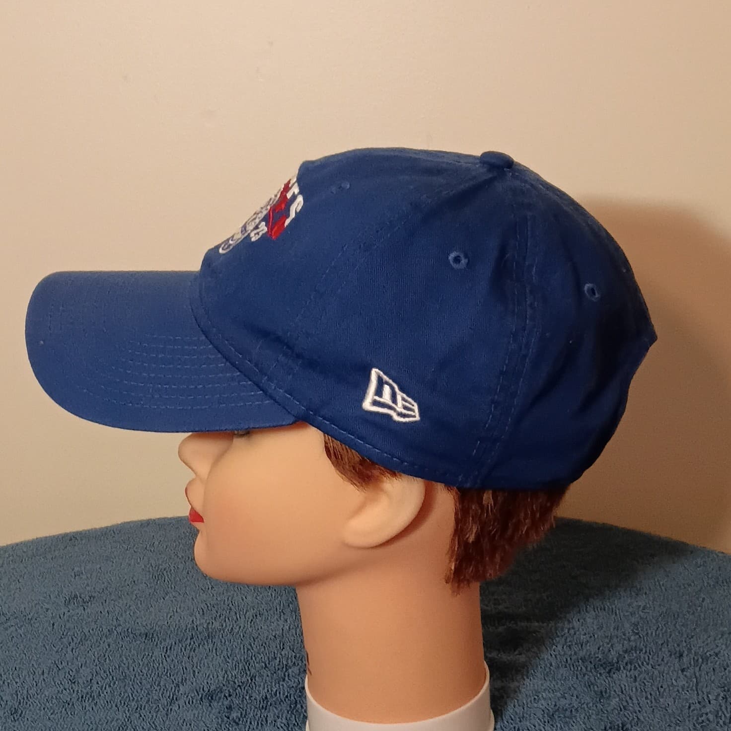 New Era 9TWENTY Philadelphia 76ers NBA Basketball Adjustable Hat Cap Blue - Thumbnail 5