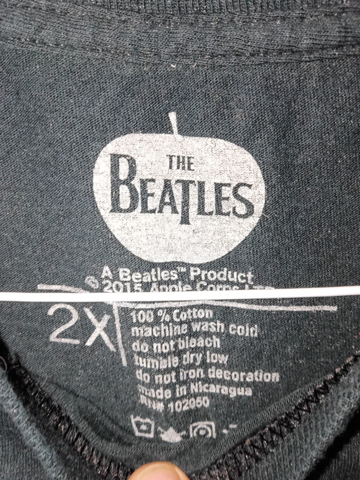 The Beatles Abbey Road Black Graphic T-Shirt Size 2XL Rock & Pop Music Tee - Thumbnail 7