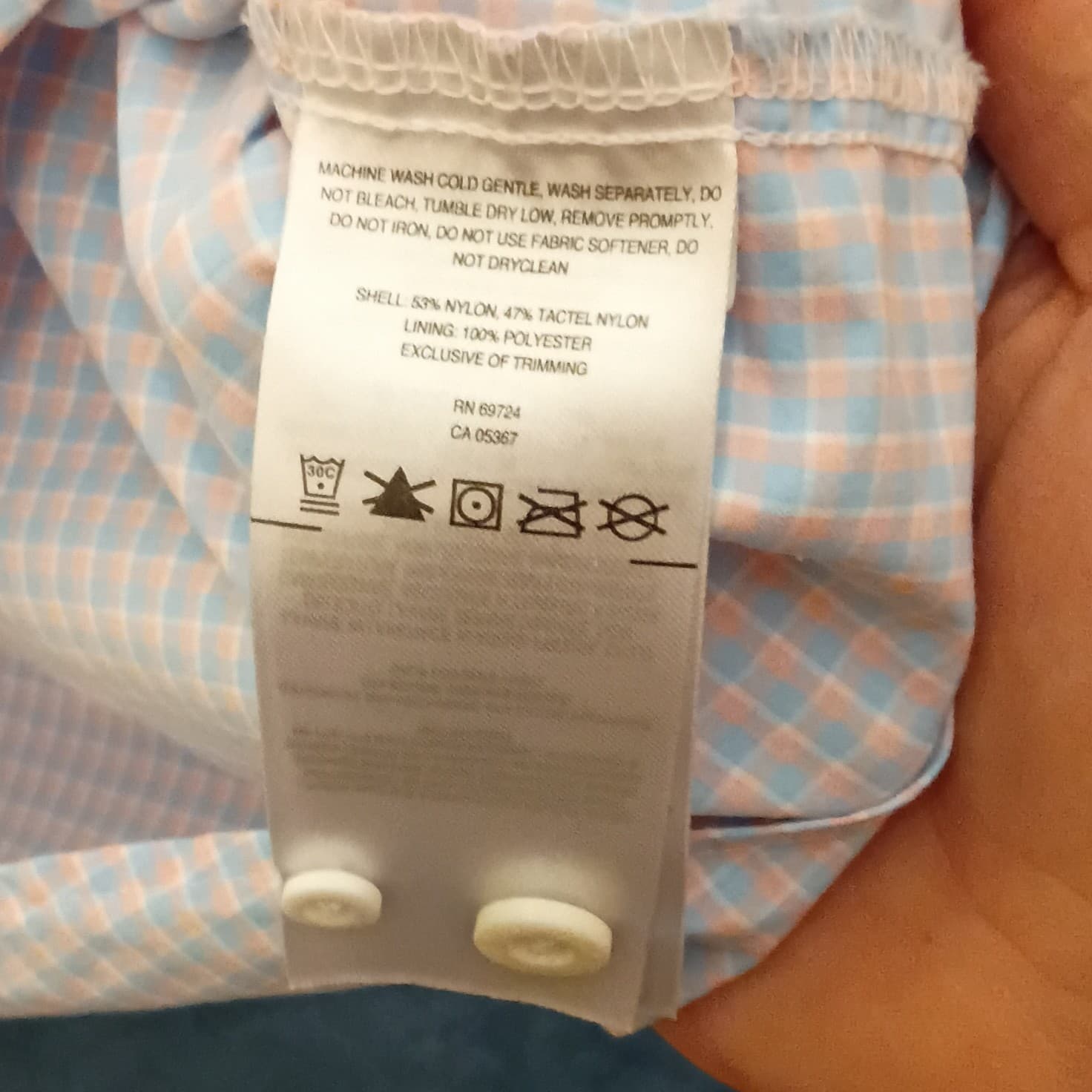Columbia PFG Super Bahama Mens Short Sleeve Button-Down Check Shirt Blue Pink - Thumbnail 6
