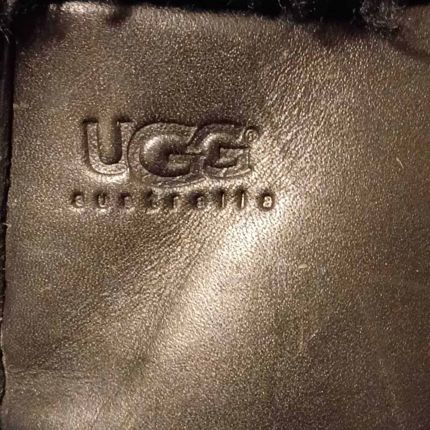 UGG Black Leather Shearling Lined Ankle Bootie Zip Round Toe US 6 EU 37 - Thumbnail 12