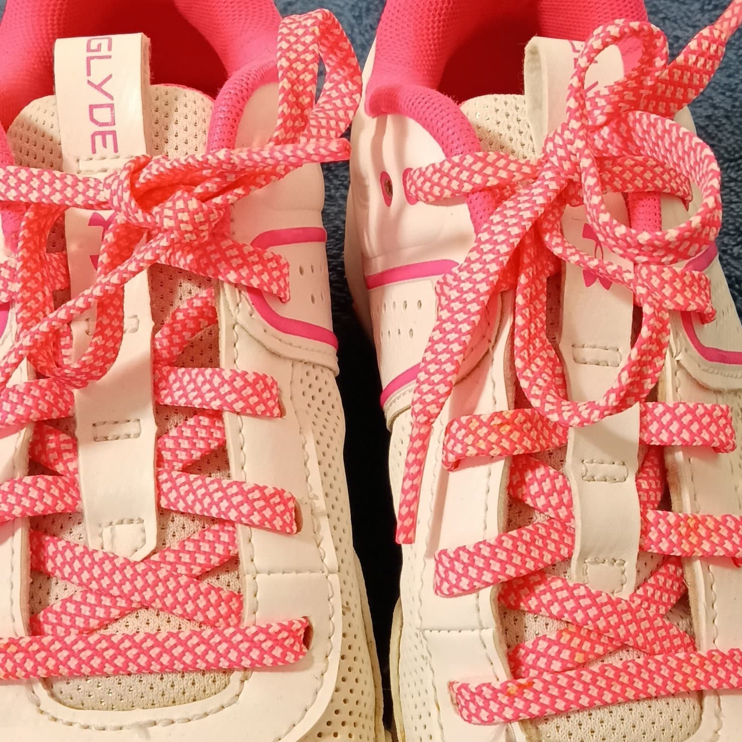 Under Armour Girls Youth Baseball/Softball Cleats White/Pink US 3.5Y - Thumbnail 16