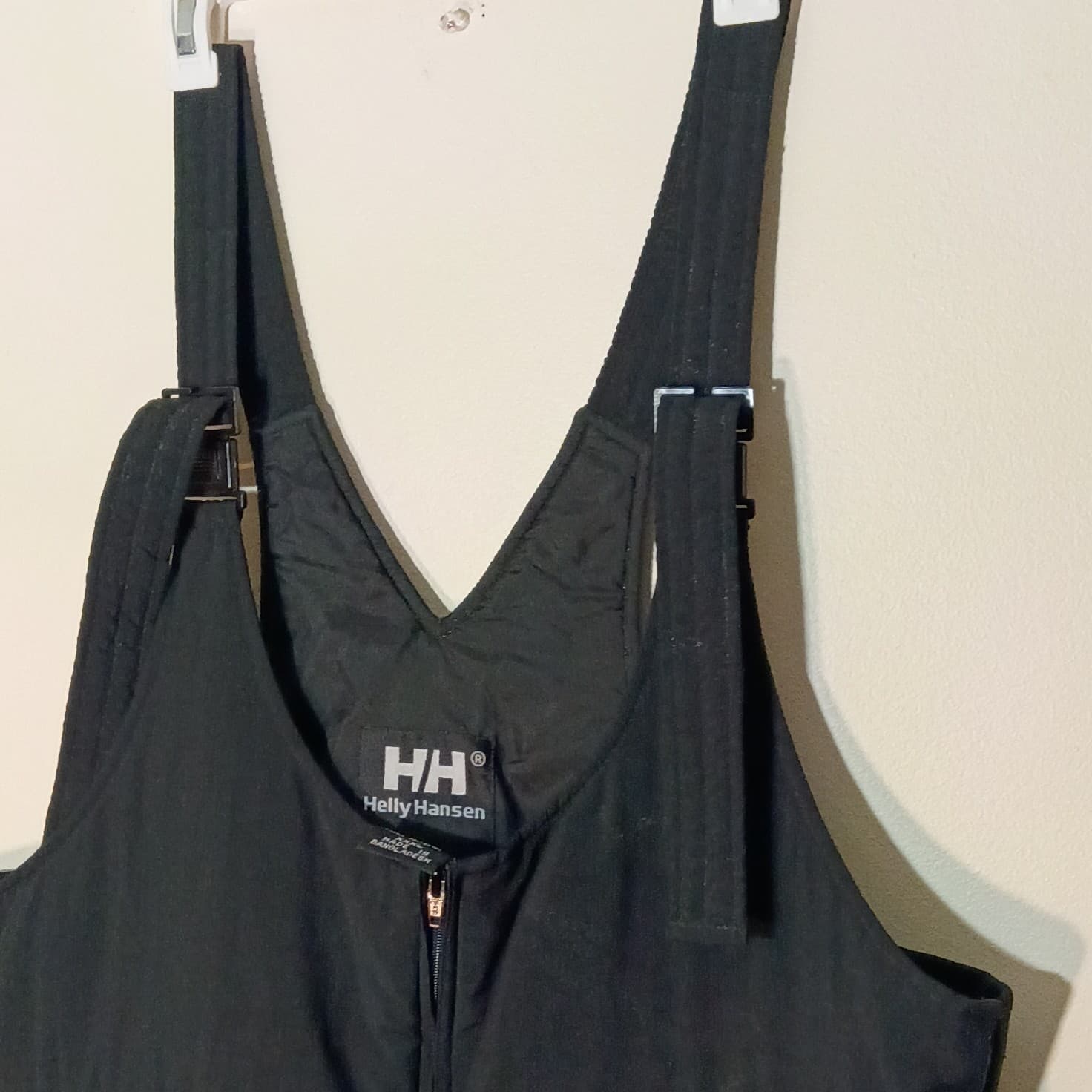 Helly Hansen Insulated Snow Bib Pants Black Nylon/Polyester Unisex XXXL - Thumbnail 4