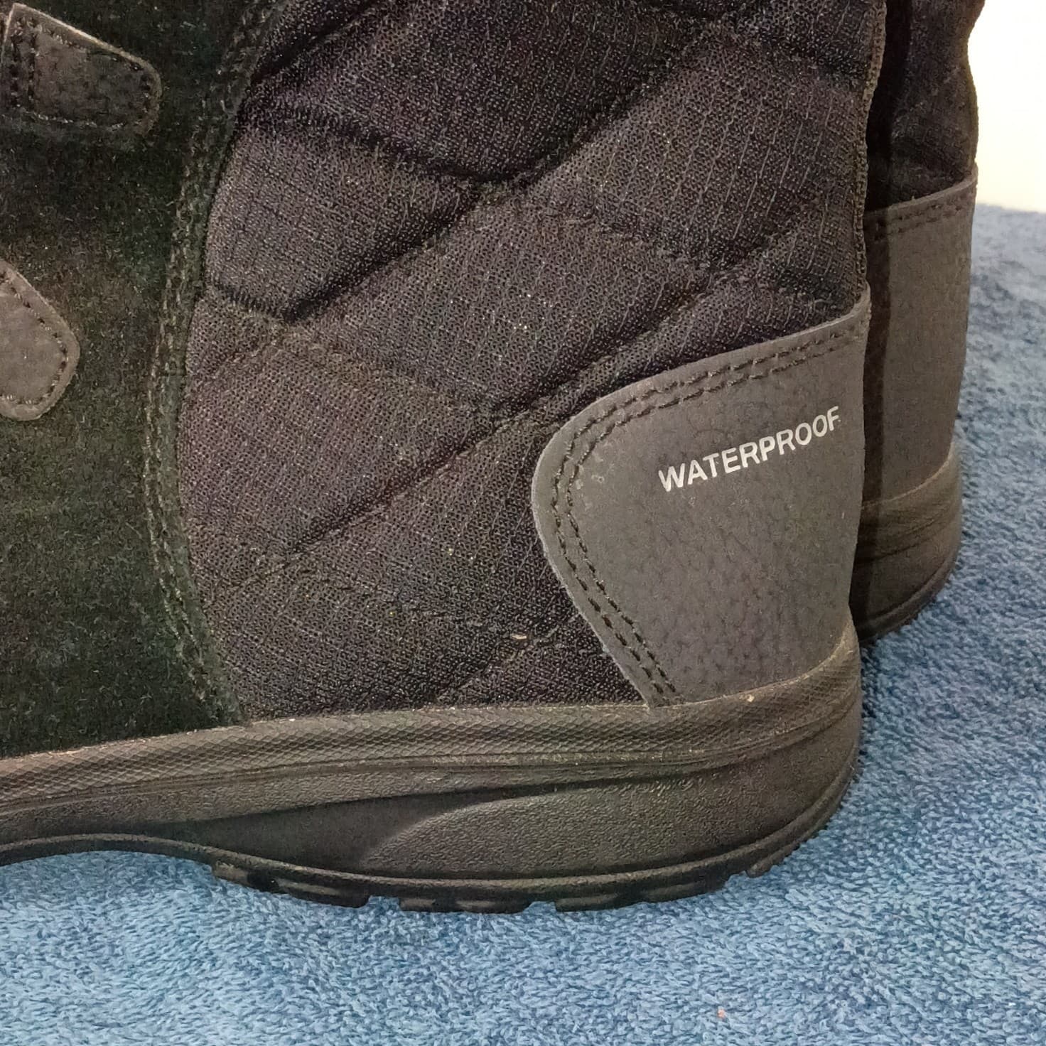 Columbia Black Waterproof Faux Fur Lined Lace-Up Snow Boots Mid-Calf US 7.5 - Thumbnail 13