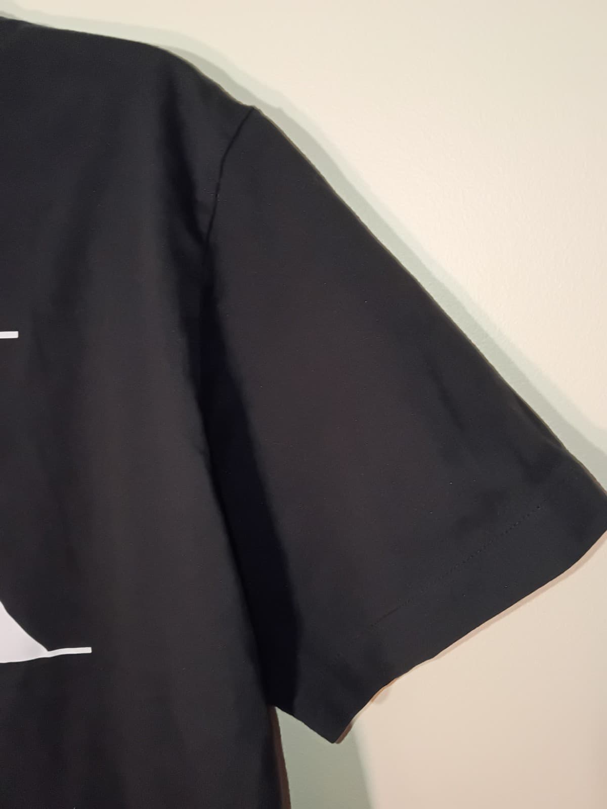 Calvin Klein Jeans Mens Black CK Logo Graphic Crew Neck Short Sleeve Tee Size L - Thumbnail 3
