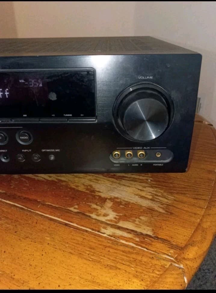 Yamaha RX-V565 7.1ch A/V Receiver DTS Dolby Digital HDMI AM/FM Tuner Black - Thumbnail 4