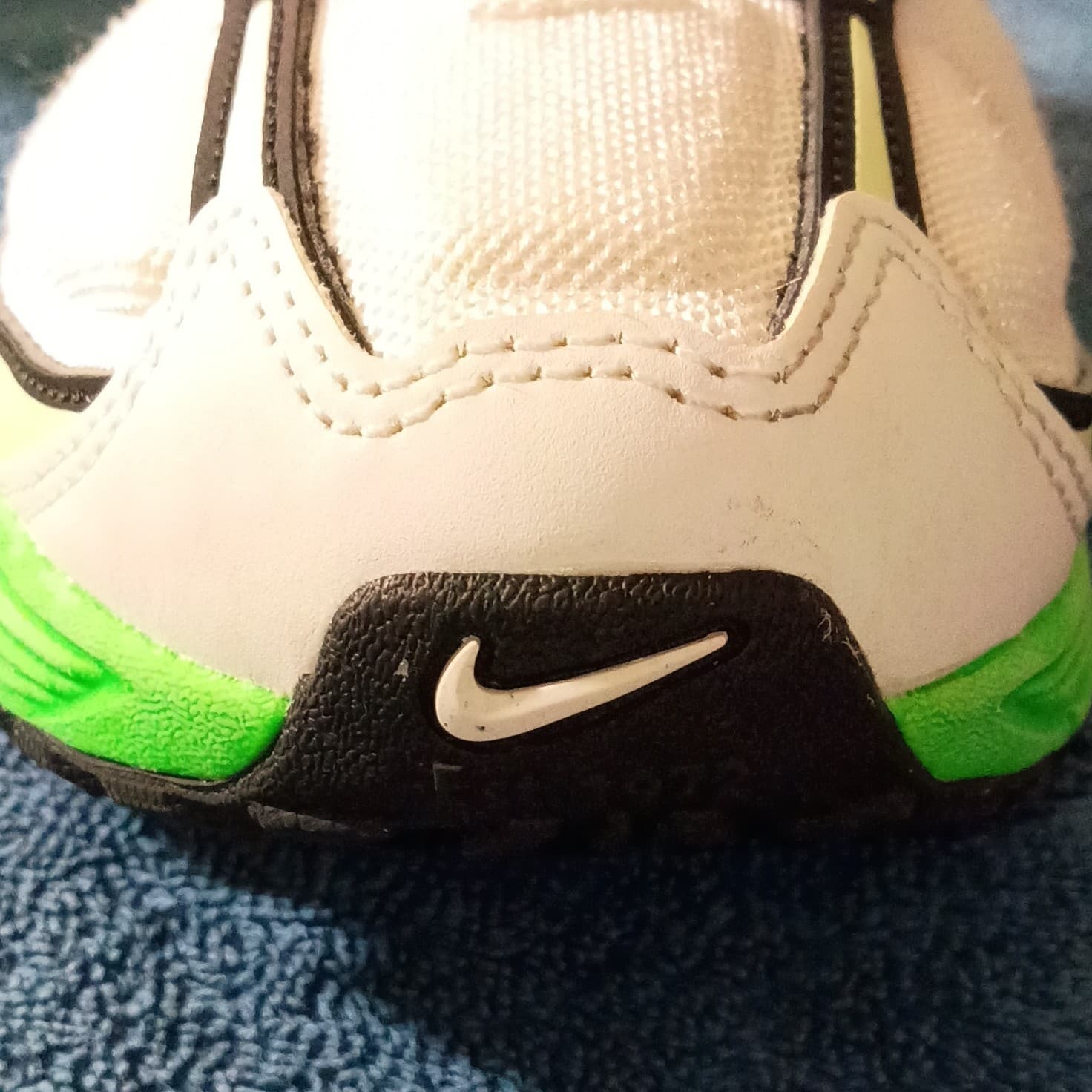 Nike Pegasus Wave Men’s Running Sneaker US 9.5 White/Green/Gray IB0612-103 - Thumbnail 15