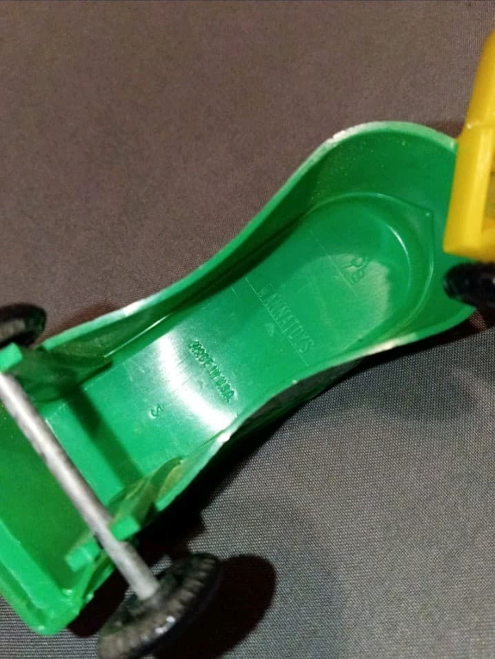 Nylint Vintage Plastic Toy Semi Truck & Trailer Yellow Cab Green Trailer - Thumbnail 5