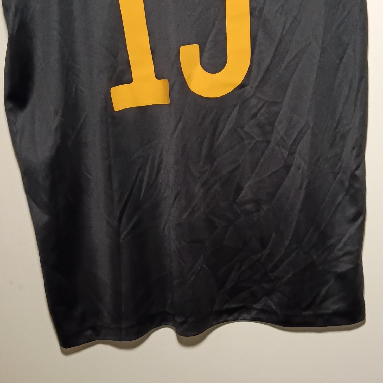 adidas Tigres UANL Soccer Jersey Aeroready Mario #15 Size M Black/Gray/Gold - Thumbnail 10