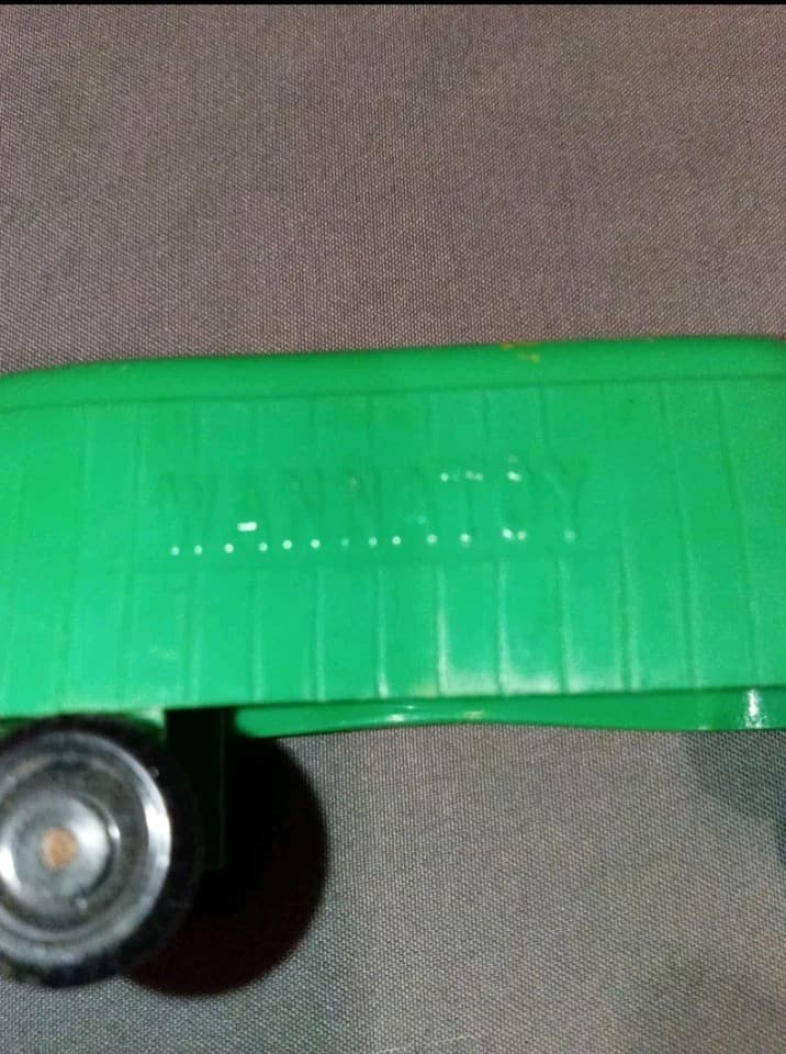 Nylint Vintage Plastic Toy Semi Truck & Trailer Yellow Cab Green Trailer - Thumbnail 6