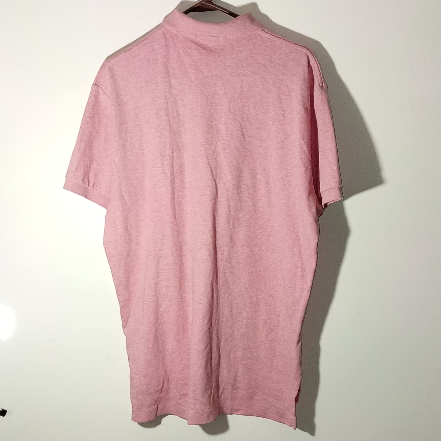 Polo by Ralph Lauren Polo Shirt Mens M Pink Cotton Short Sleeve - Thumbnail 7