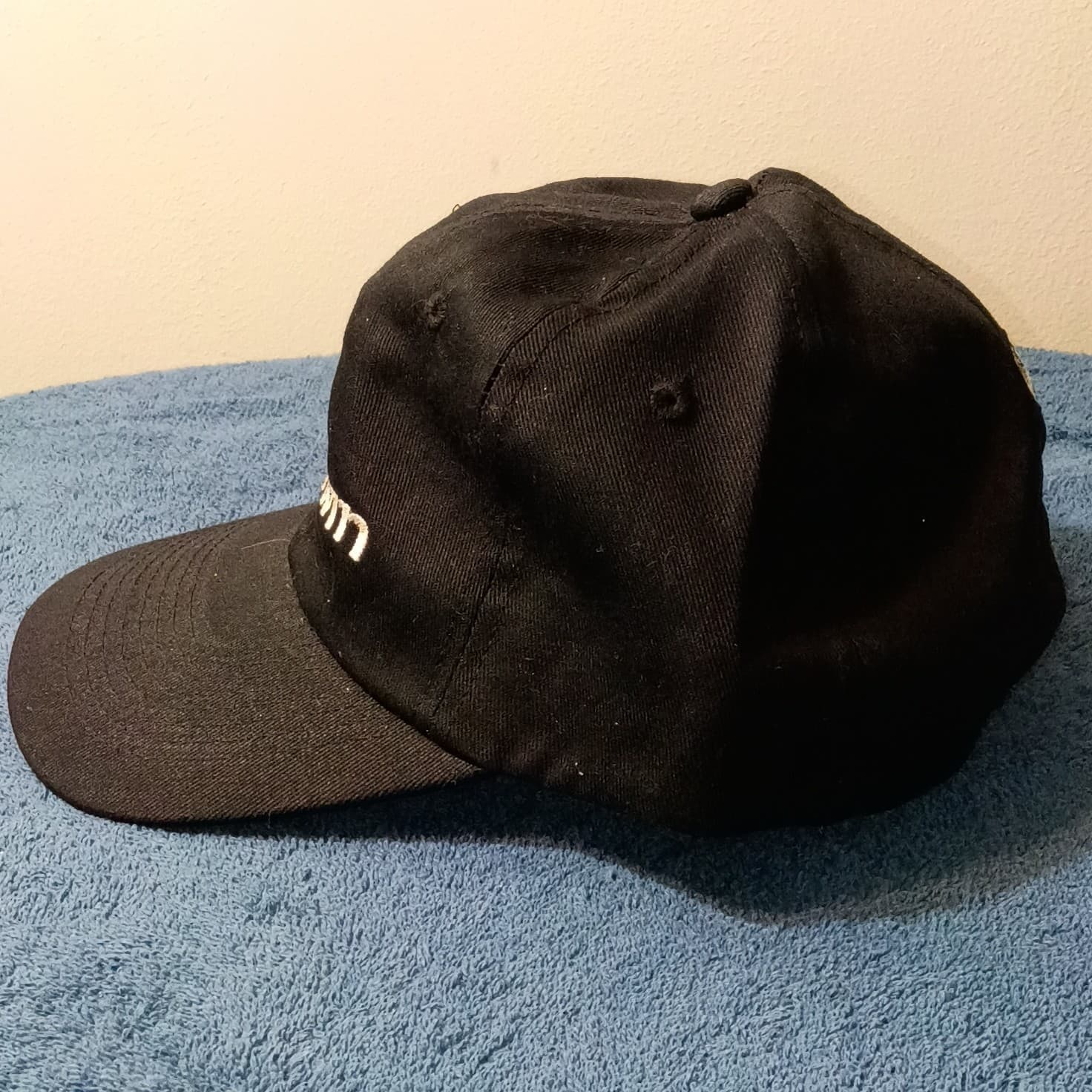 Baldwin Embroidered Logo Baseball Cap Hat Mens Black Classic Baseball Style - Thumbnail 4