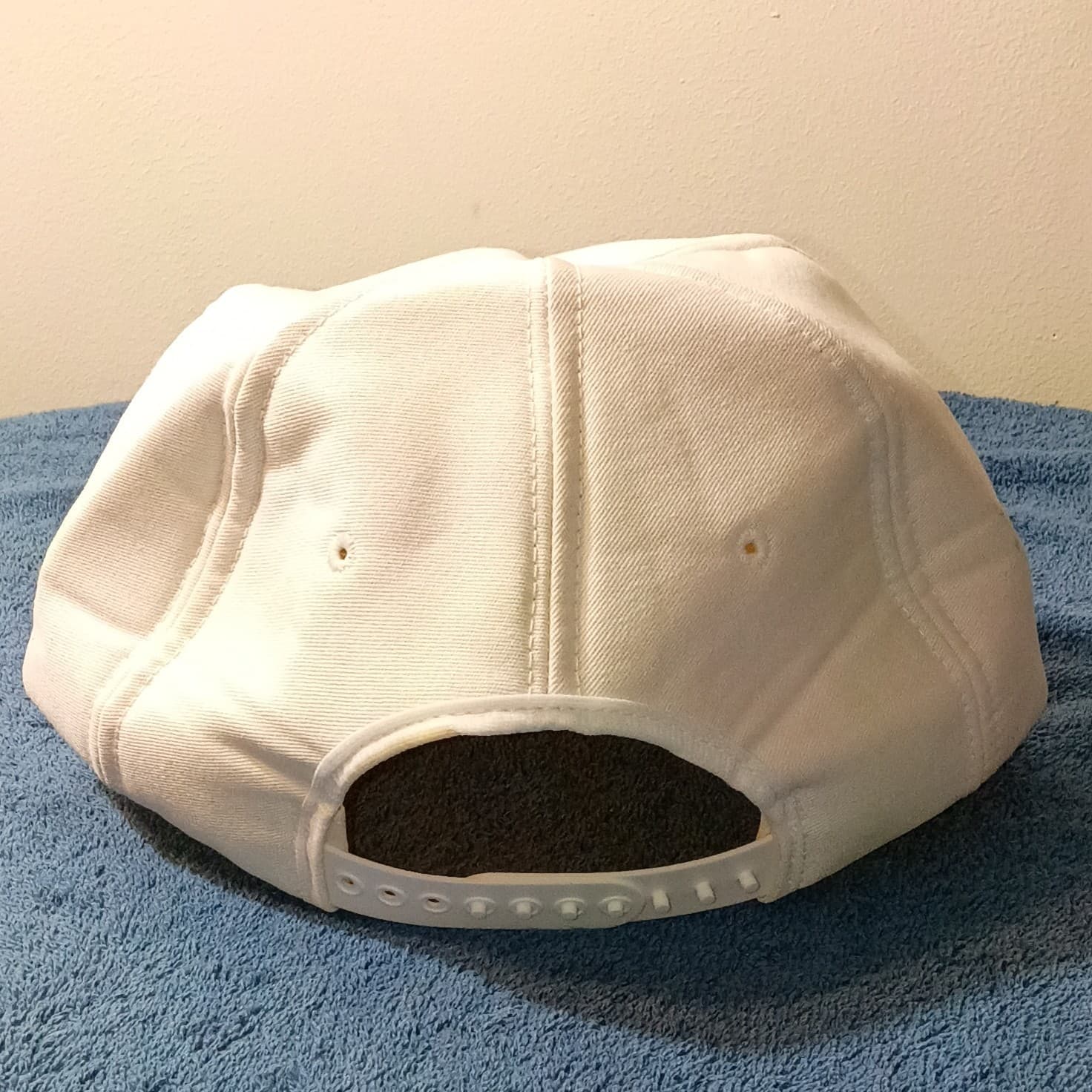 Vintage-HVAC-Heating/Air Conditioning-White Strapback/Rope K-Products Hat/Cap - Thumbnail 3