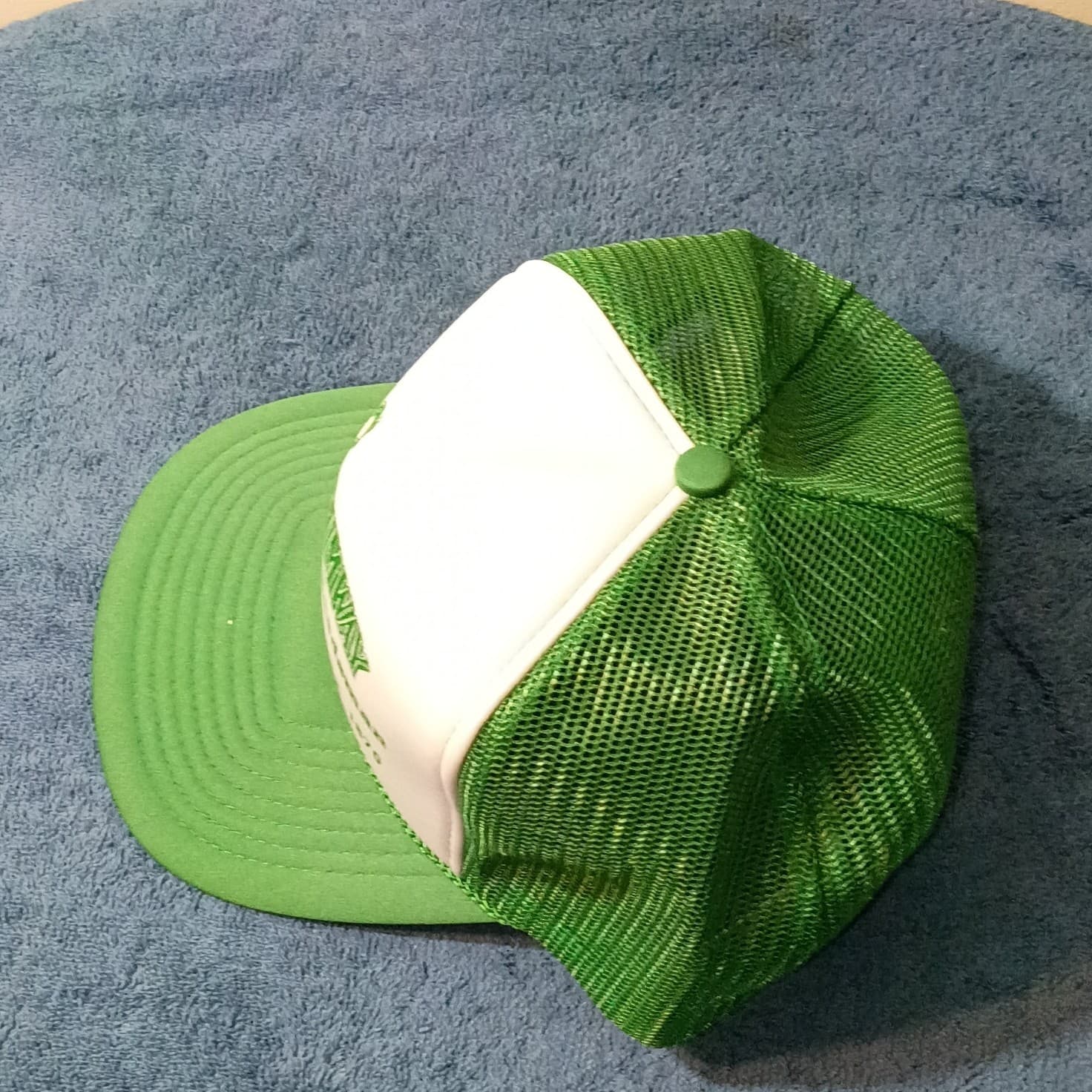 R.H. Shumway Seedsman Since 1870 Green/White Mesh Trucker Snapback Hat - Thumbnail 5