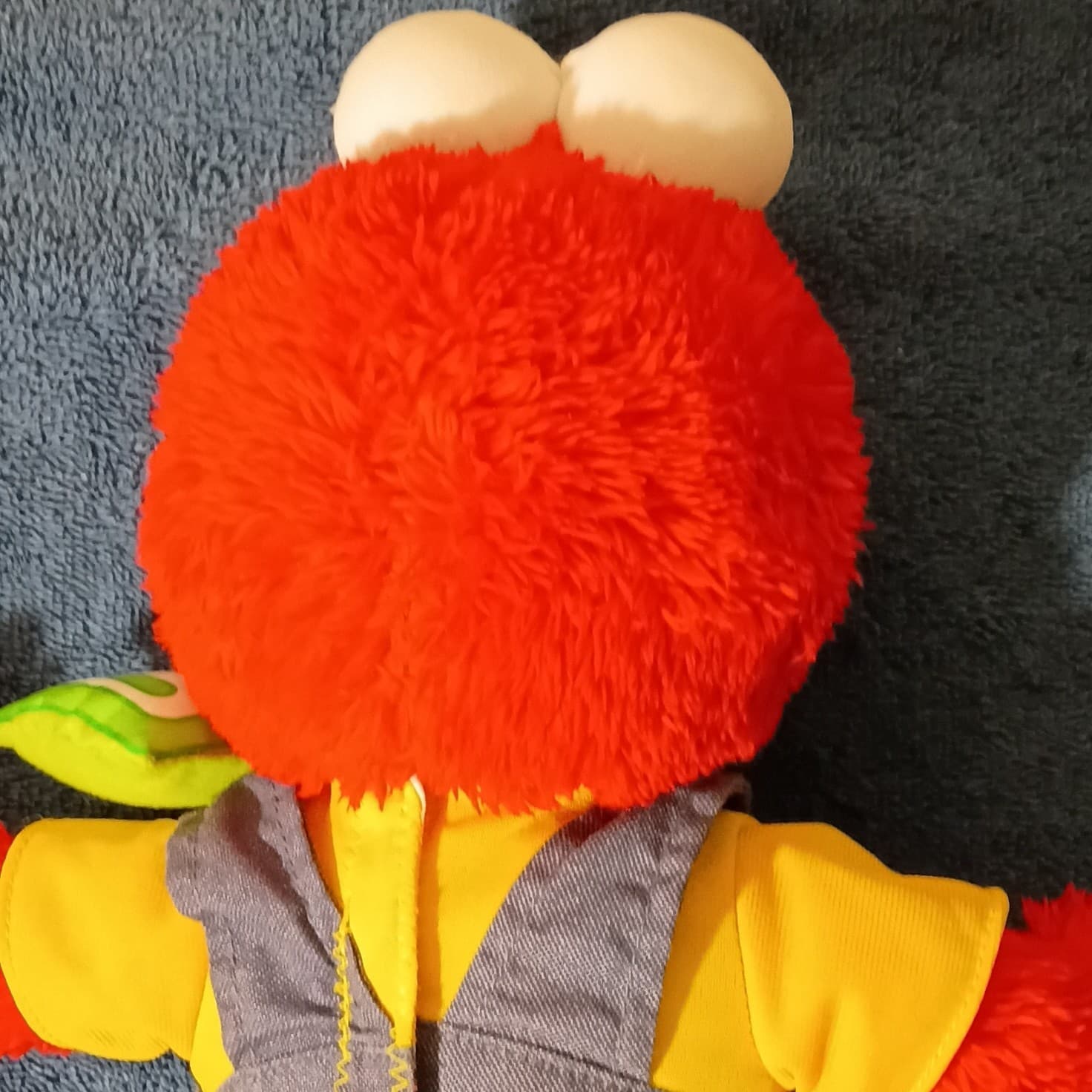 Fisher-Price Sesame Street Elmo Plush Doll ABCD Overalls Small 2006 - Thumbnail 11