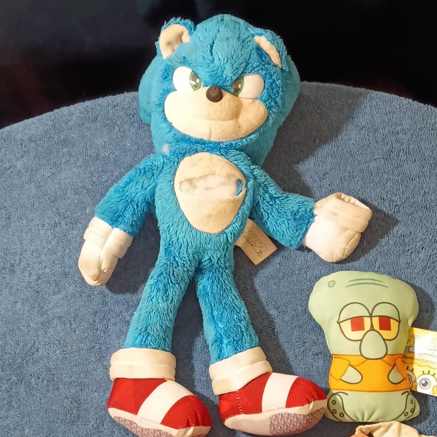Sonic the Hedgehog 2 Plush Stuffed Toy Small 6-14in Blue Washable 2022 lot of 5 - Thumbnail 8