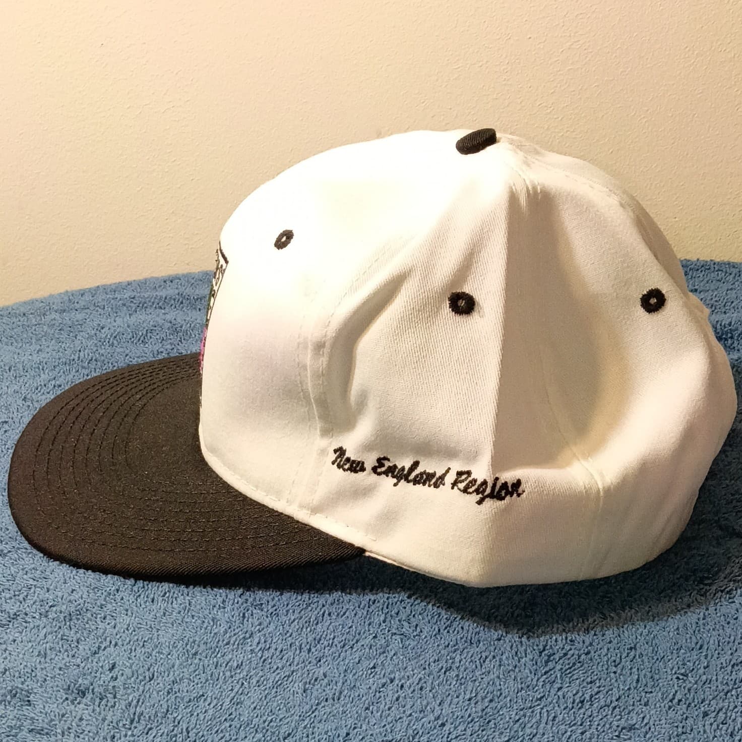 LIUNA Laborers Union New England Region Baseball Cap Hat Mens Adjustable White - Thumbnail 4