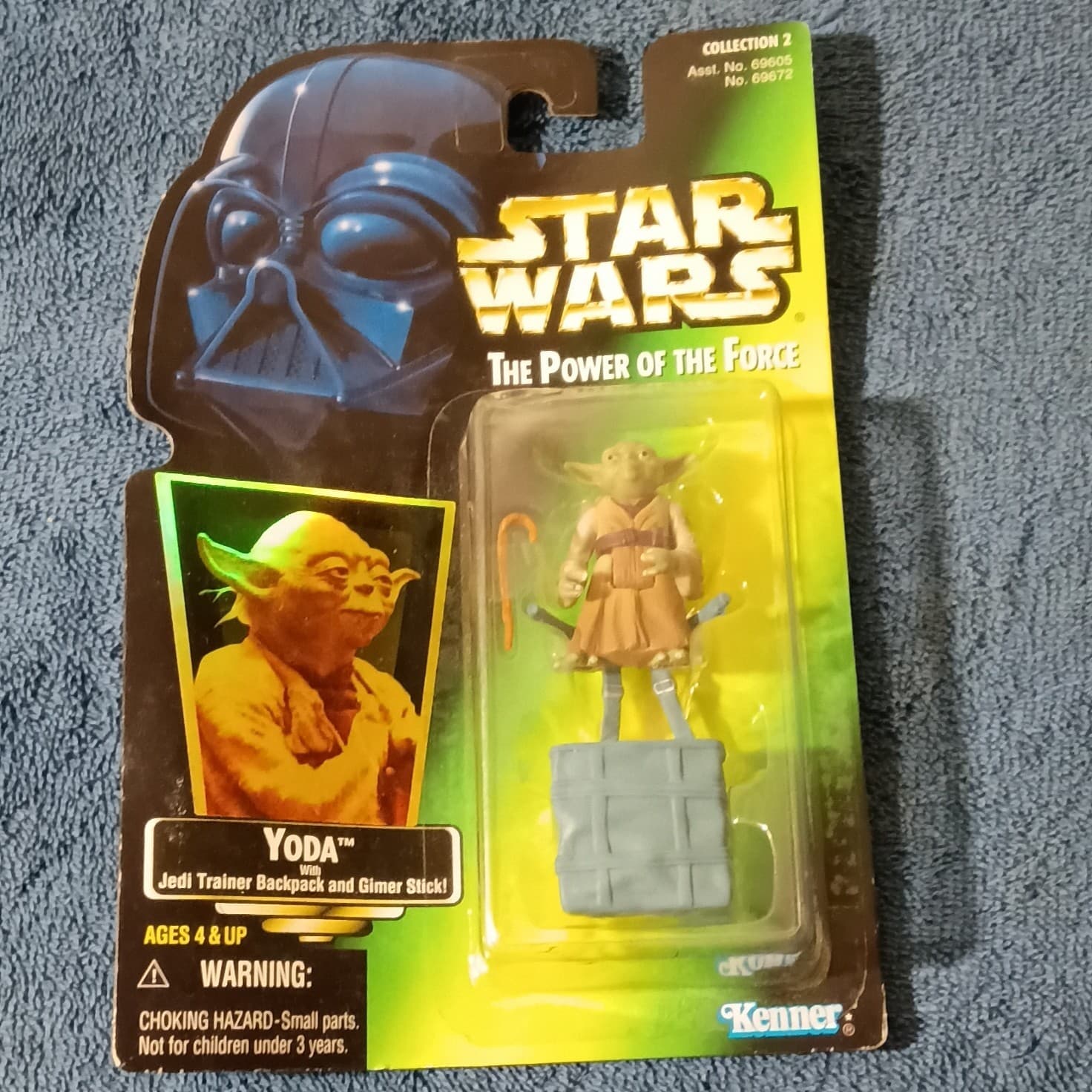 Kenner Star Wars The Power of the Force Yoda Jedi Trainer Action Figure 1997 ESB
