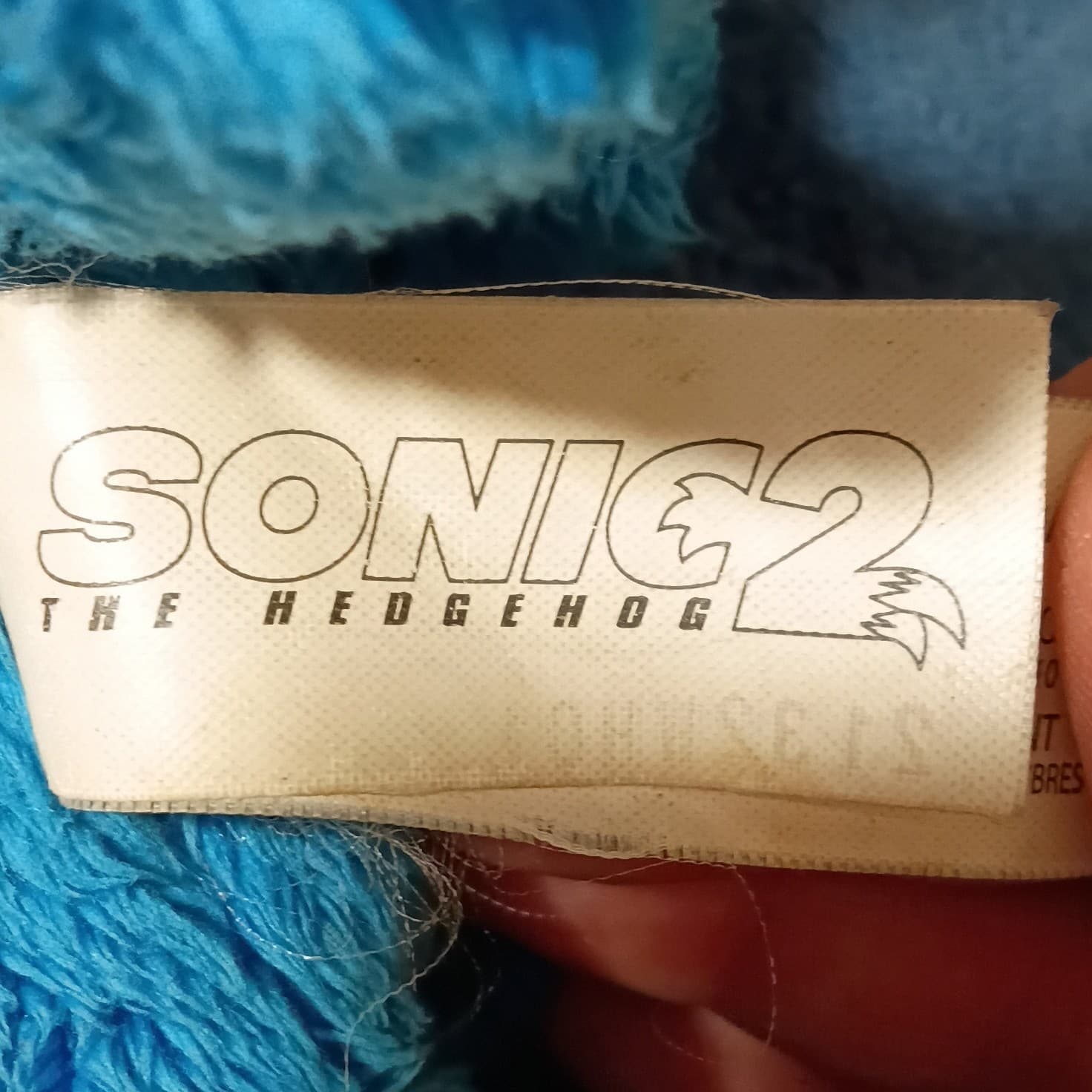 Sonic the Hedgehog 2 Plush Stuffed Toy Small 6-14in Blue Washable 2022 lot of 5 - Thumbnail 10