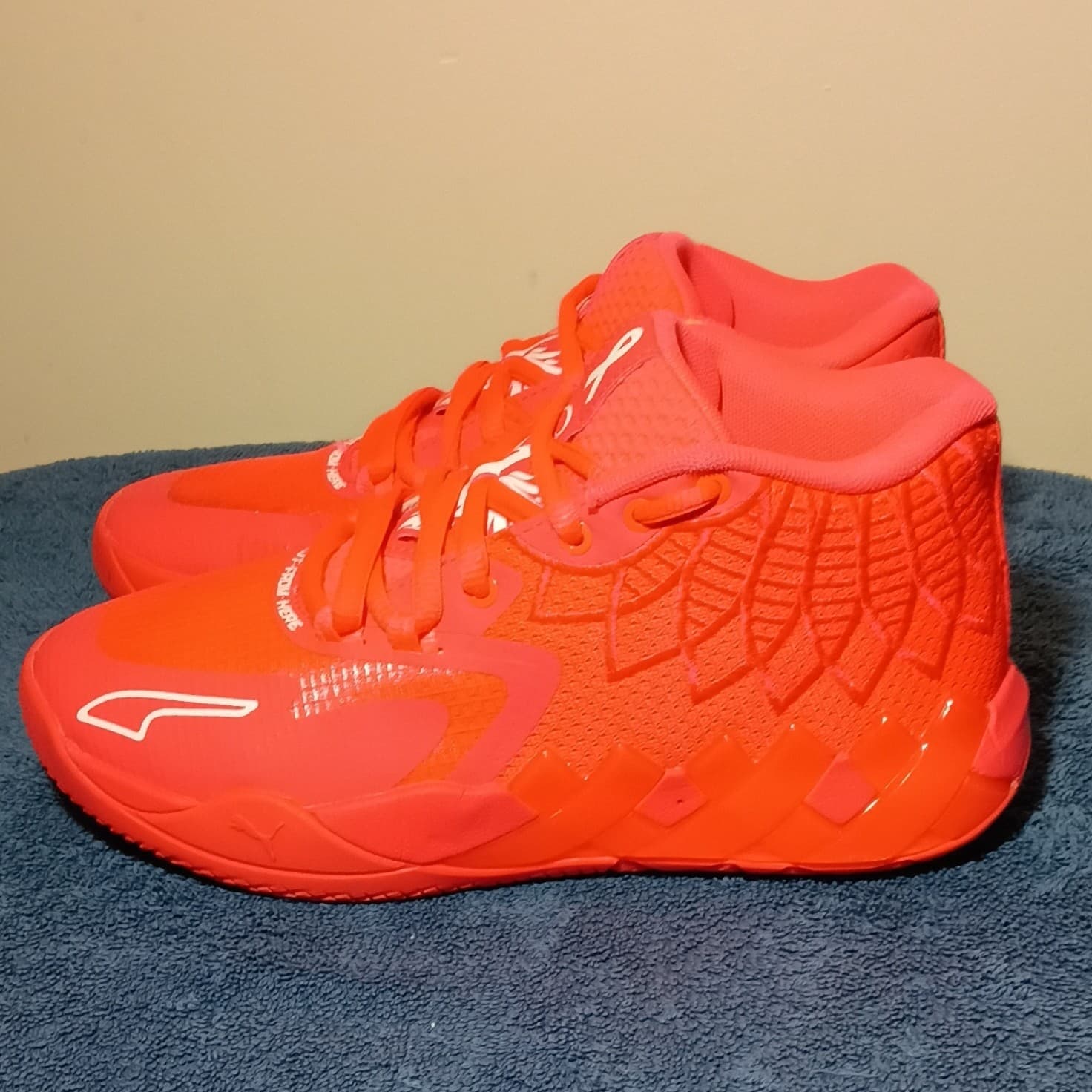 PUMA Sneakers Mens 7 Pink Lamelo Breast Cancer Awareness Basketball 309824-01 - Thumbnail 5