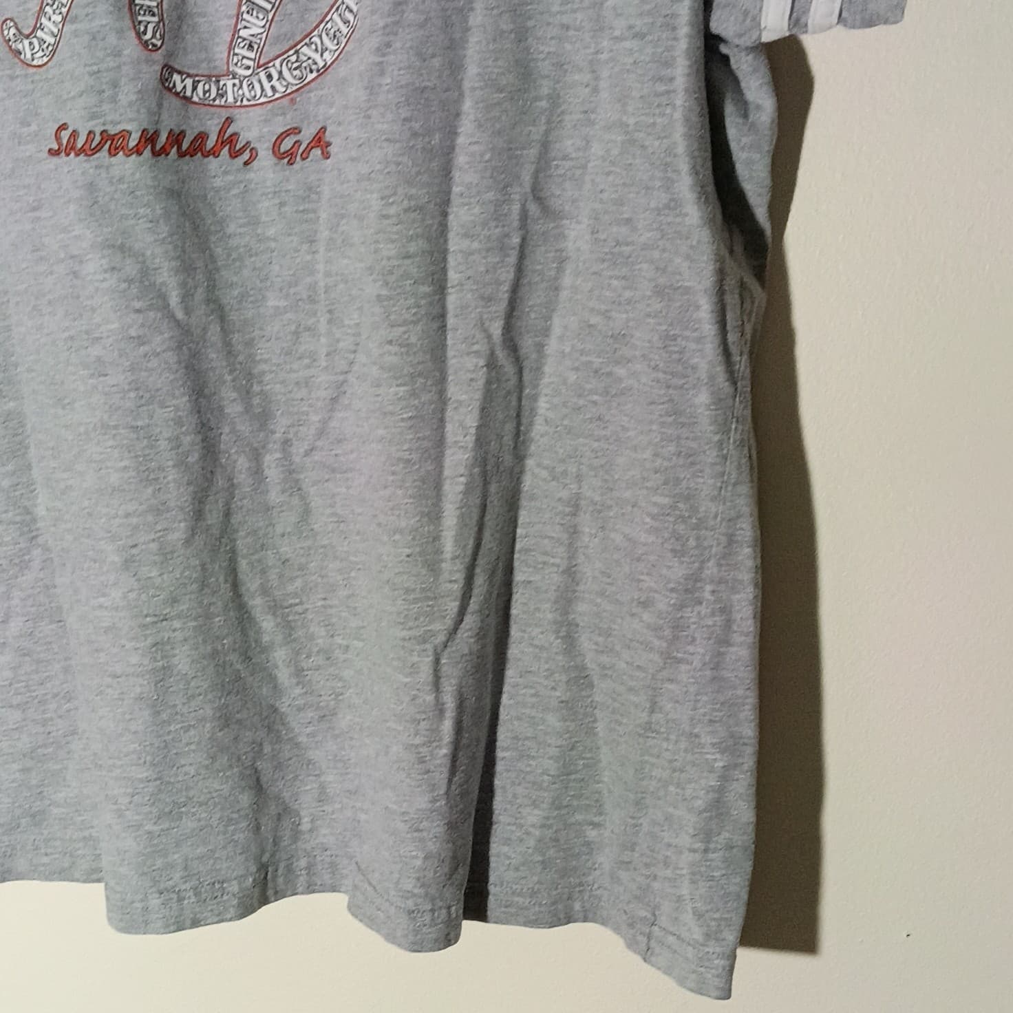 HARLEY DAVIDSON Motorcycles V-Neck T Shirt Women's Large Heather Grey - Thumbnail 10