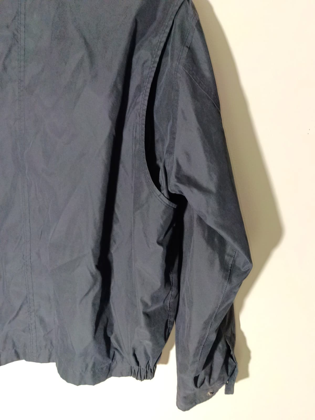 London Fog Men’s Navy Blue Zip-Up Jacket Size XL Mesh Lining Zip Pockets Vented - Thumbnail 10