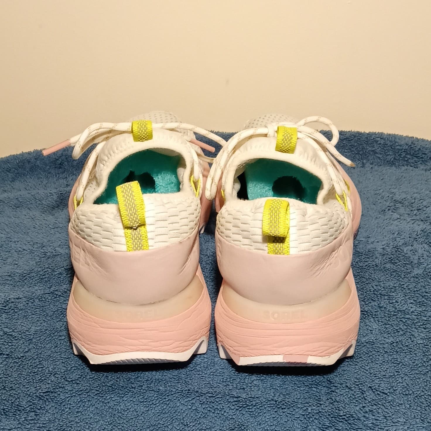 Sorel Kinetic Impact Lace Sneakers White Women’s 9.5 Running Casual Shoes - Thumbnail 5